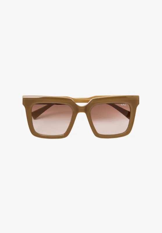 Les Carrées sunglasses made by A.P.C.