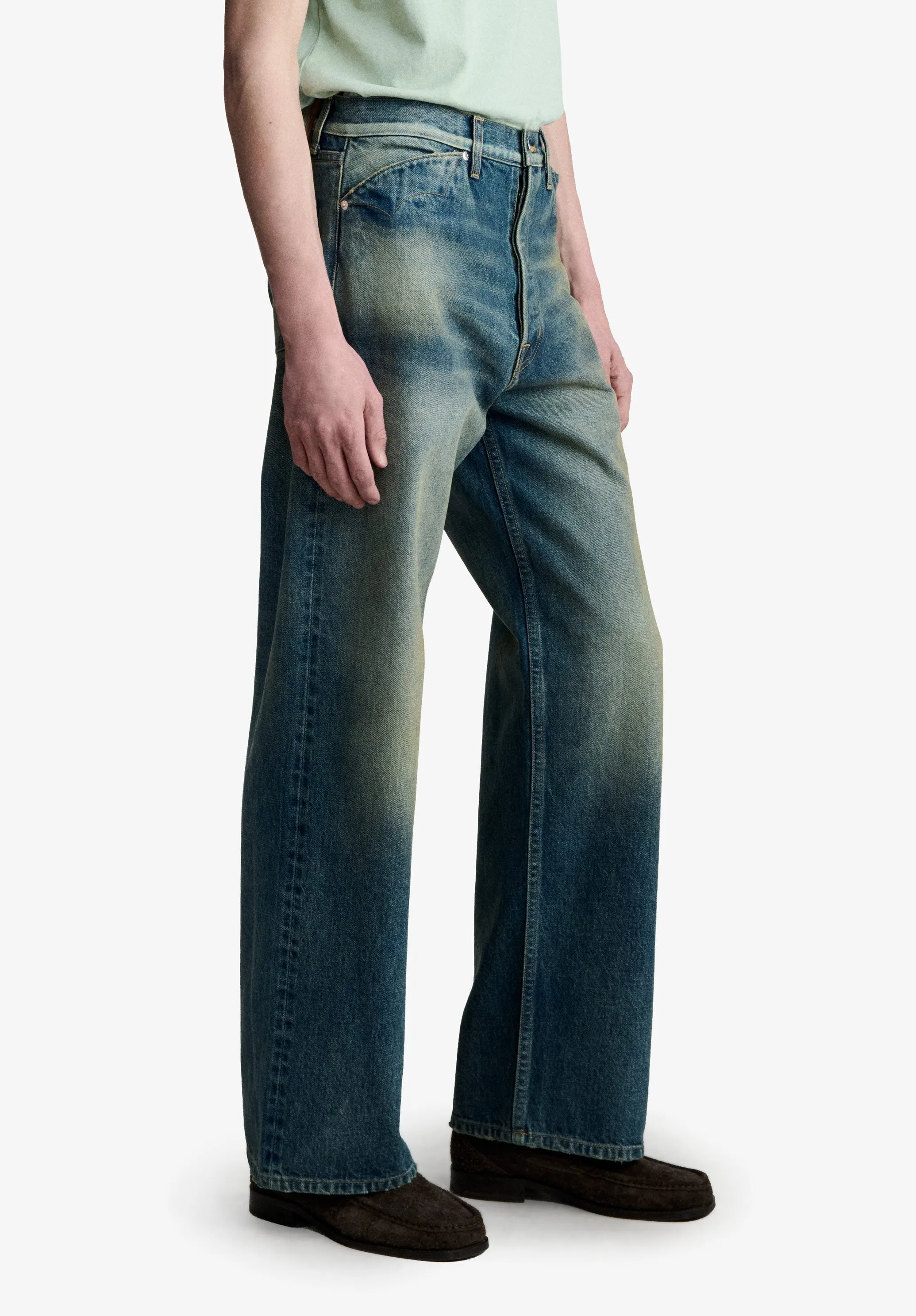 A.P.C. x Brain Dead Type 00 selvedge denim pants sold by A.P.C. product image thumbnail 5