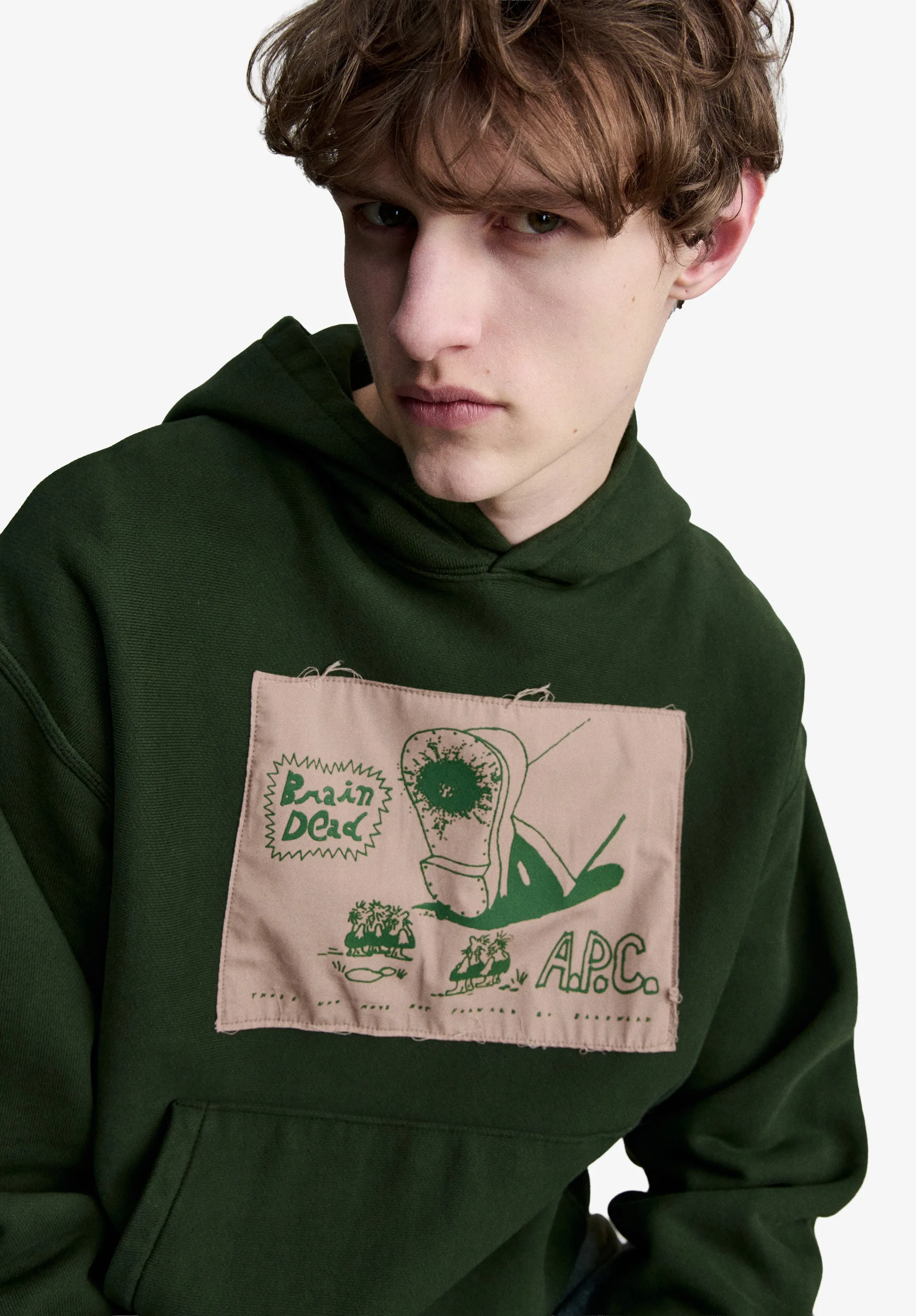 A.P.C. x Brain Dead Stomp hoodie sold by A.P.C. product image thumbnail 3