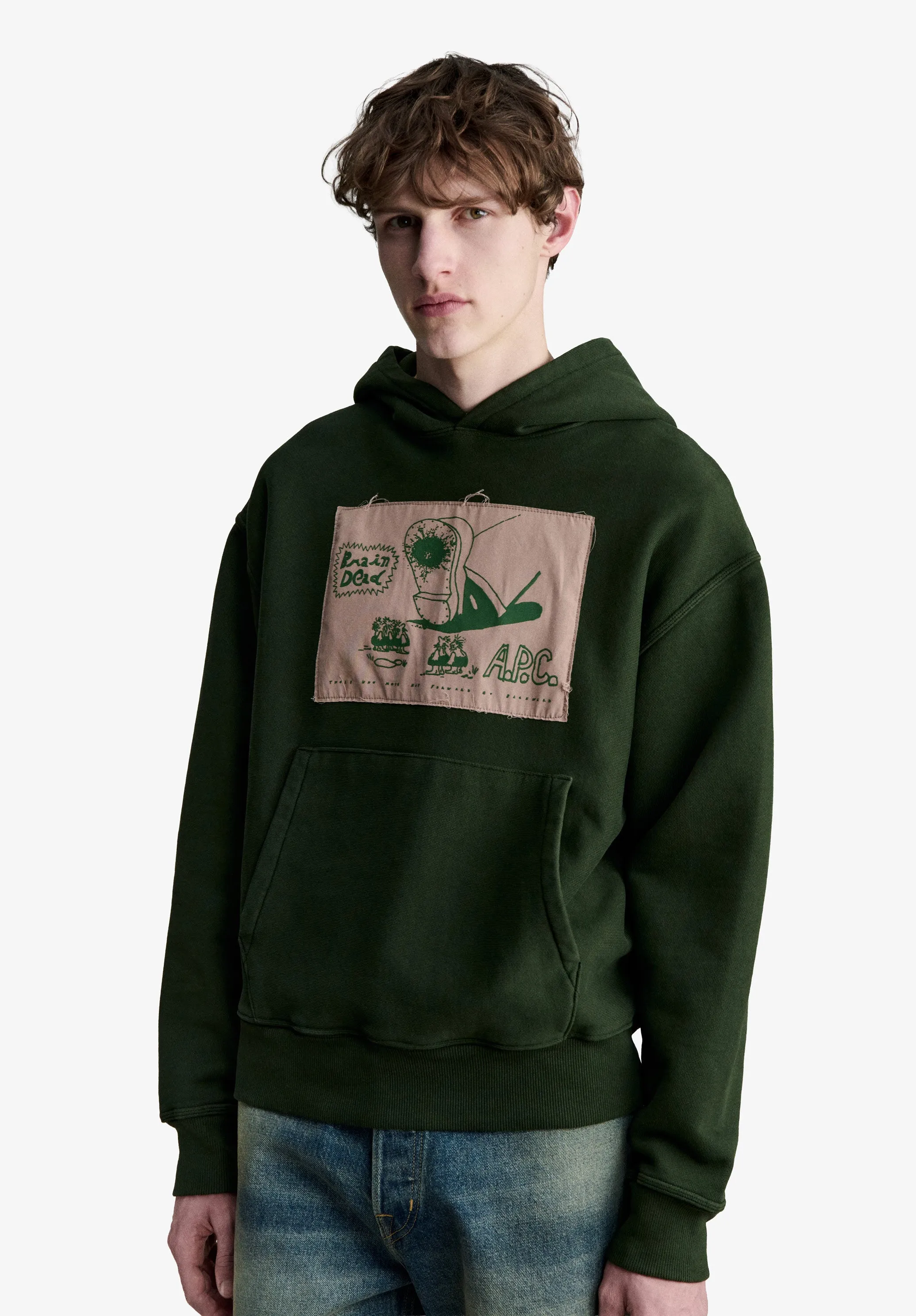 A.P.C. x Brain Dead Stomp hoodie sold by A.P.C. product image thumbnail 2