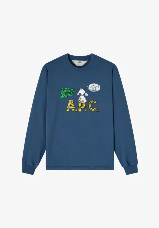 A.P.C. x Brain Dead Homesick long-sleeve T-shirt made by Brain Dead