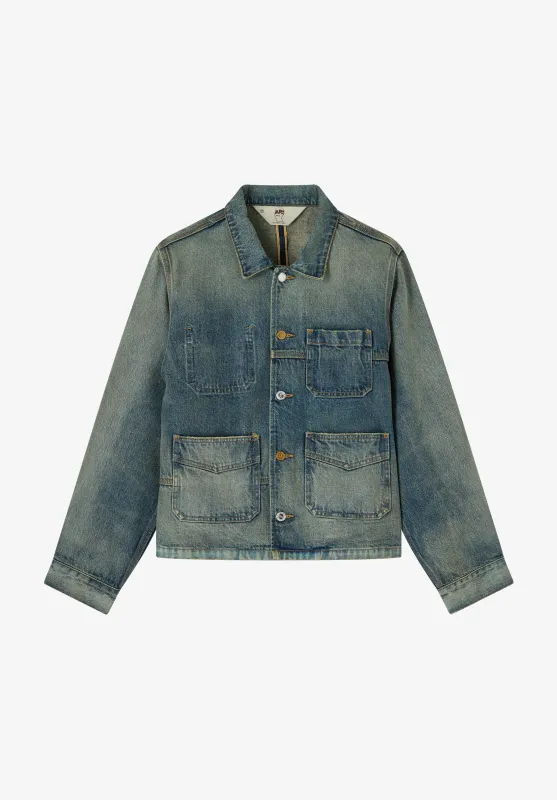 A.P.C. x Brain Dead Selvedge chore jacket made by Brain Dead