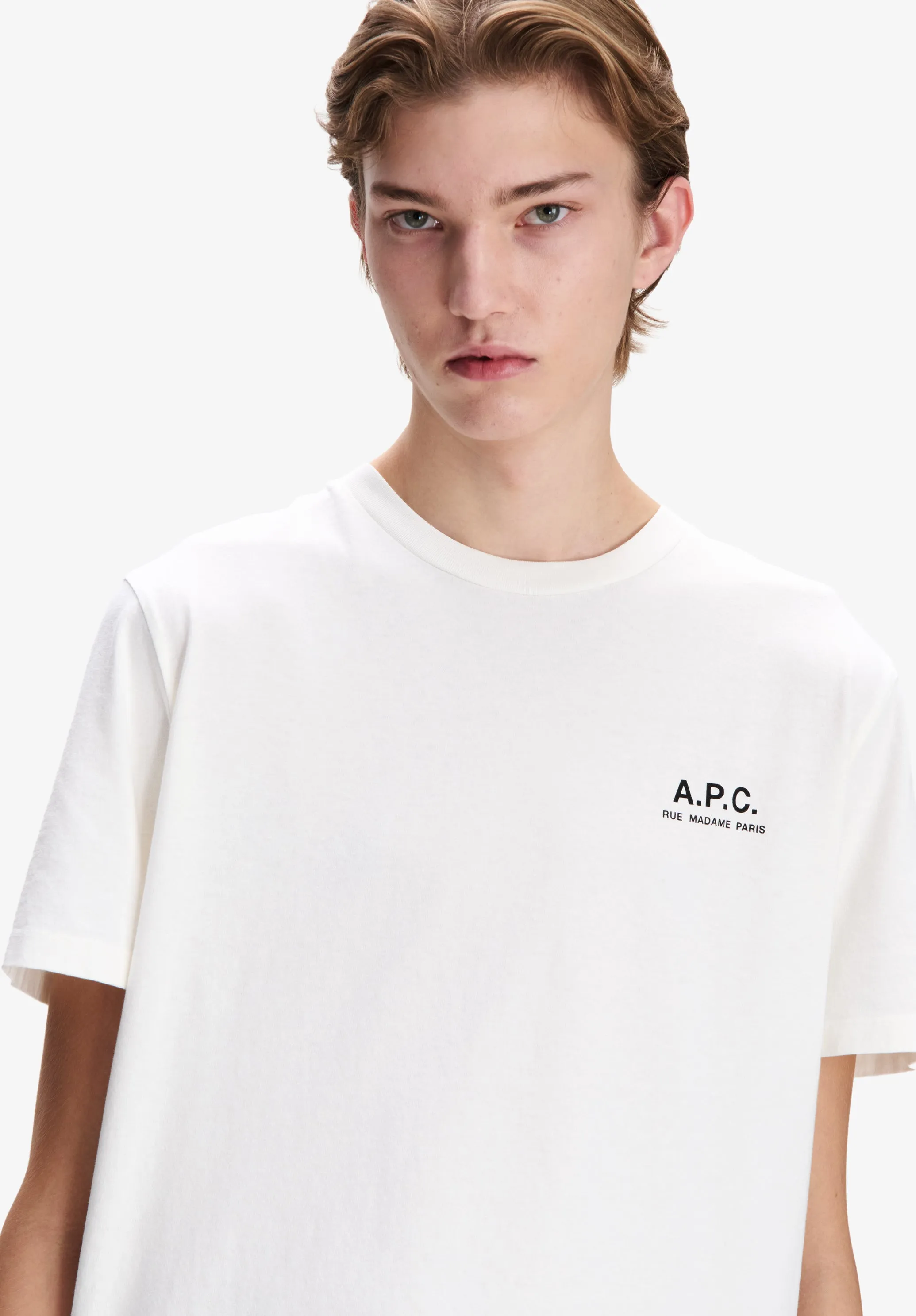 T-Shirt With A.P.C. Rue Madame Logo (M) sold by A.P.C. product image thumbnail 4