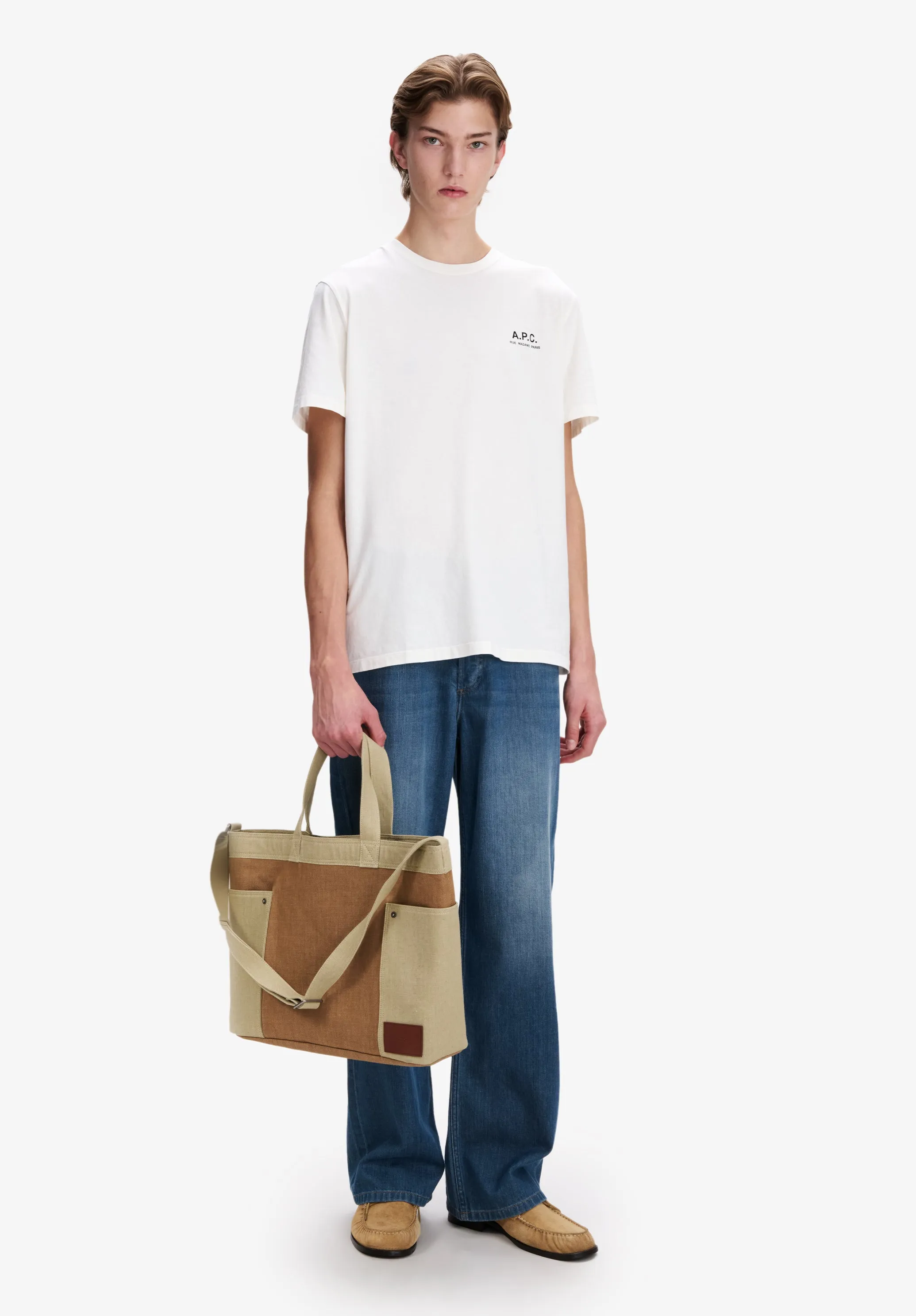 T-Shirt With A.P.C. Rue Madame Logo (M) sold by A.P.C. product image thumbnail 2