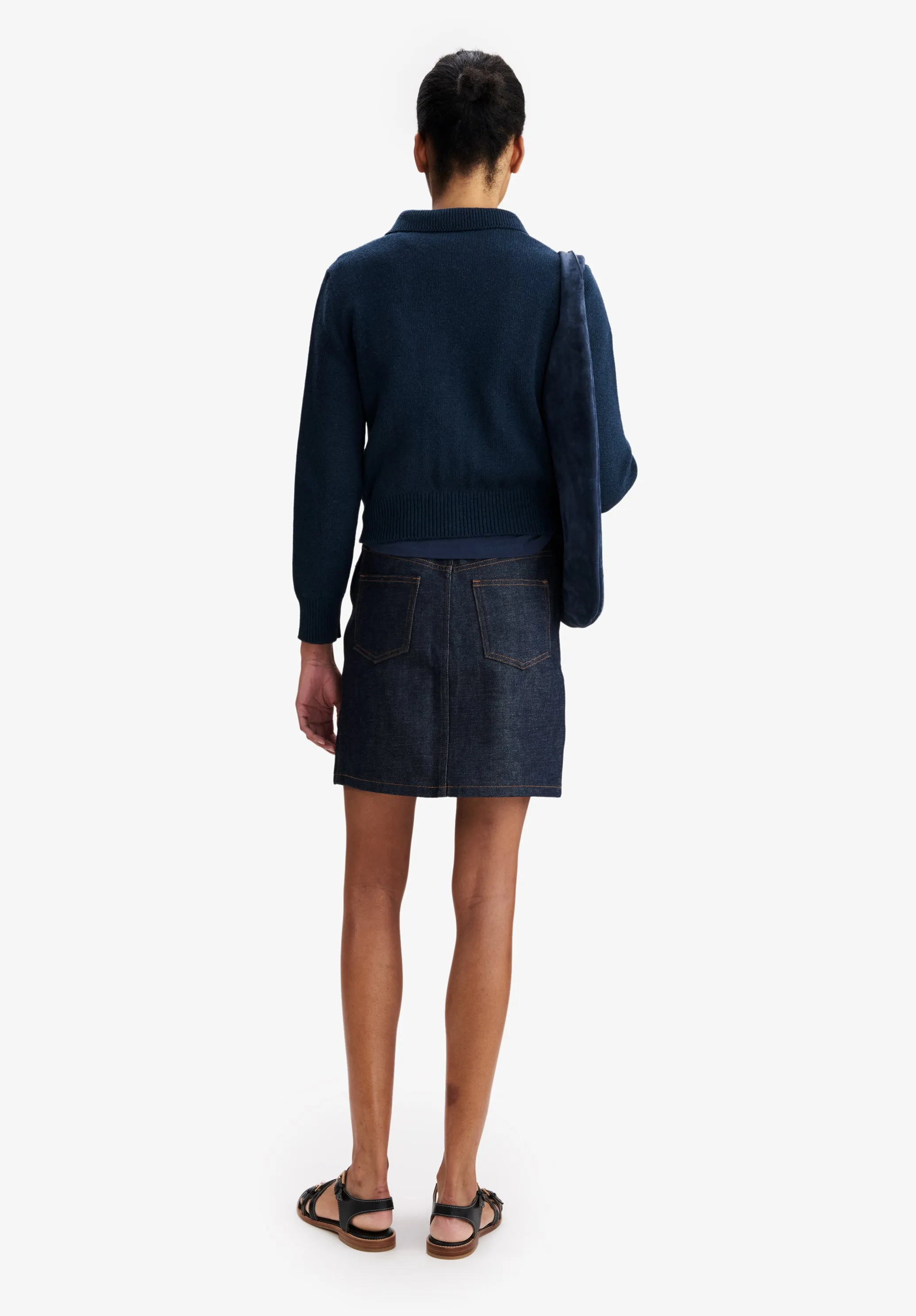 Wool Collared Cardigan sold by A.P.C. product image thumbnail 3
