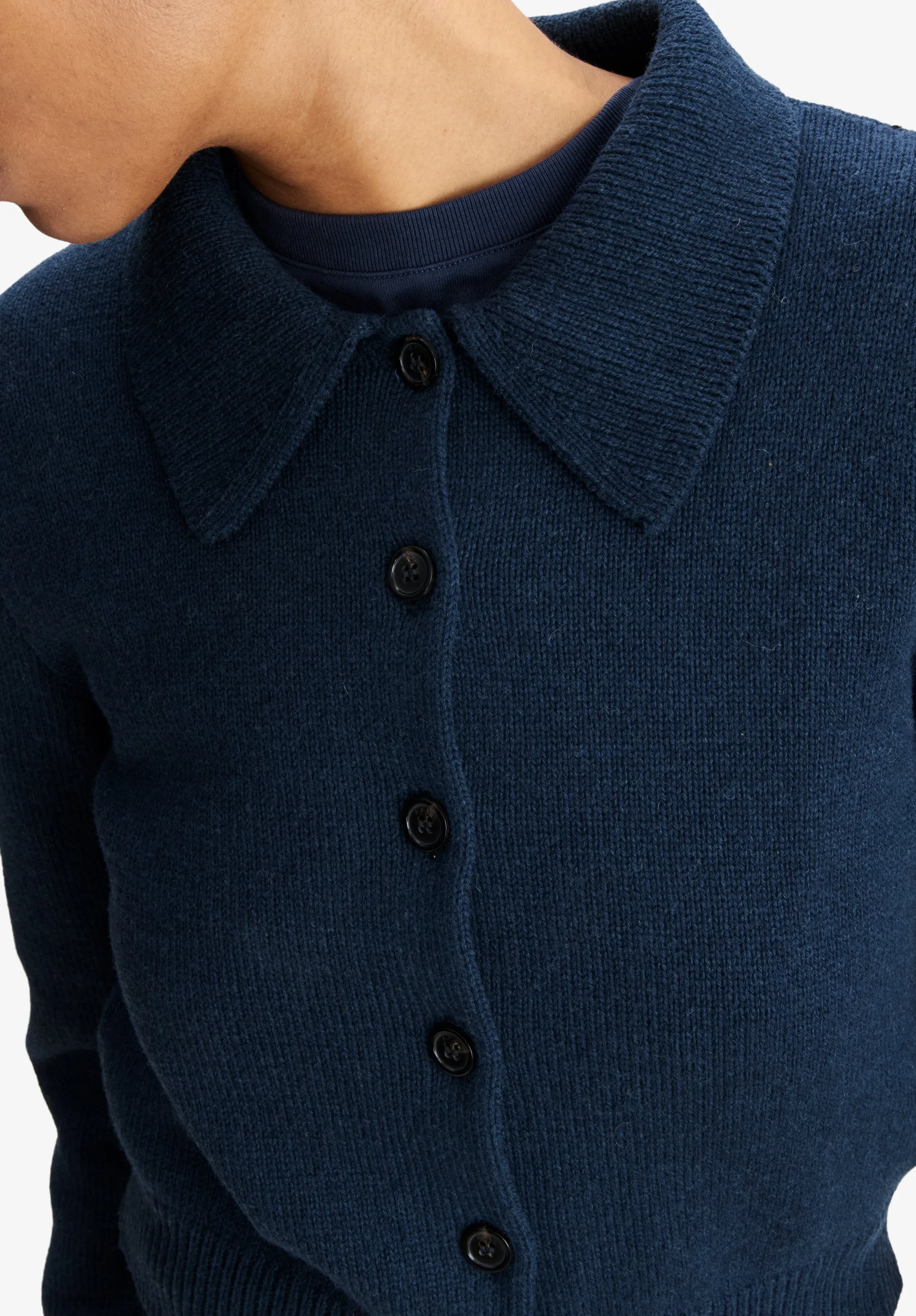 Wool Collared Cardigan sold by A.P.C. product image thumbnail 4