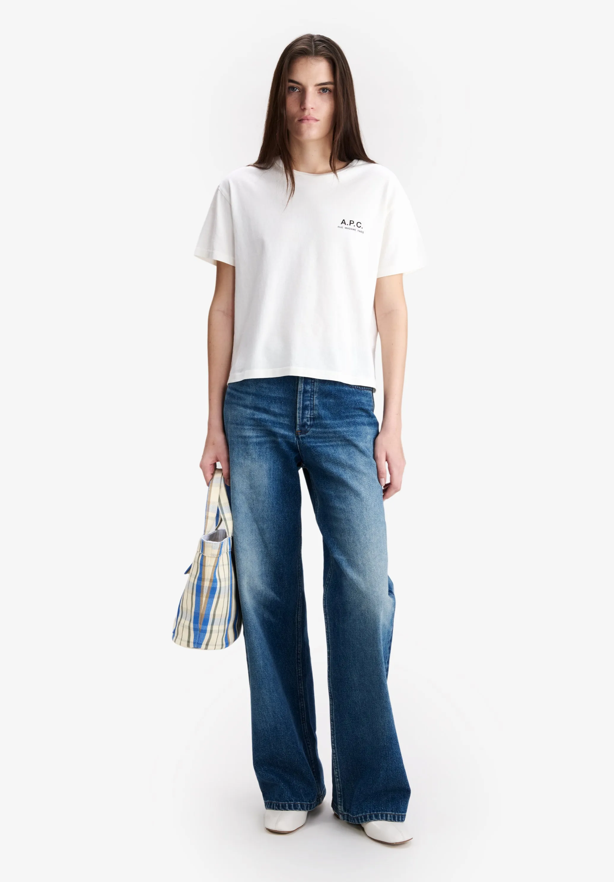 T-Shirt With A.P.C. Rue Madame Logo sold by A.P.C. product image thumbnail 2