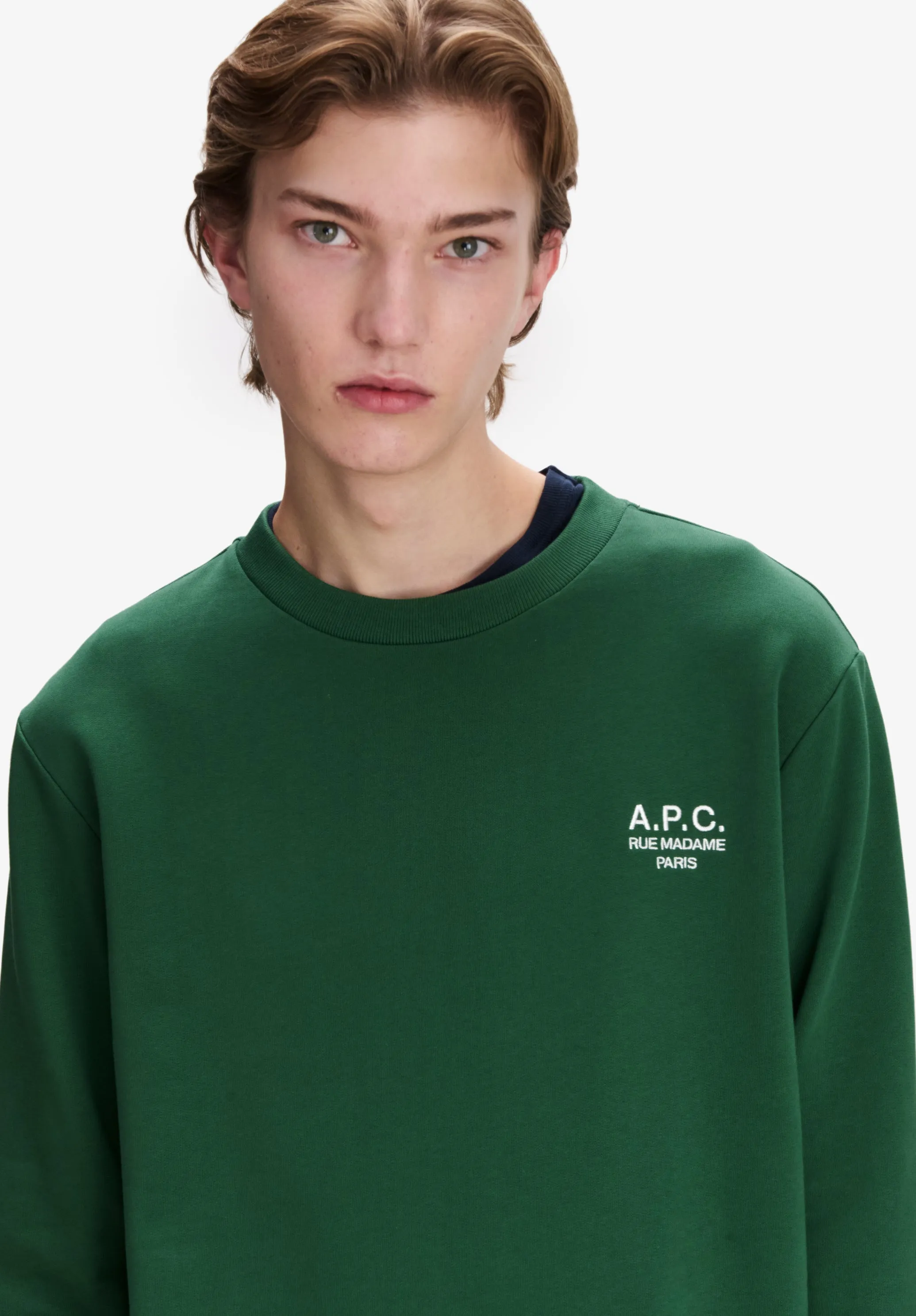 Sweatshirt With A.P.C. Rue Madame Logo (M) sold by A.P.C. product image thumbnail 4