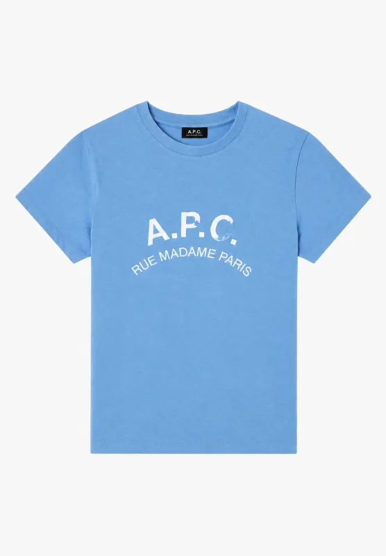 T-Shirt With Vintage-Effect A.P.C. Logo made by A.P.C.