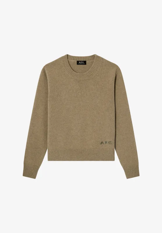 Boxy Wool Sweater made by A.P.C.