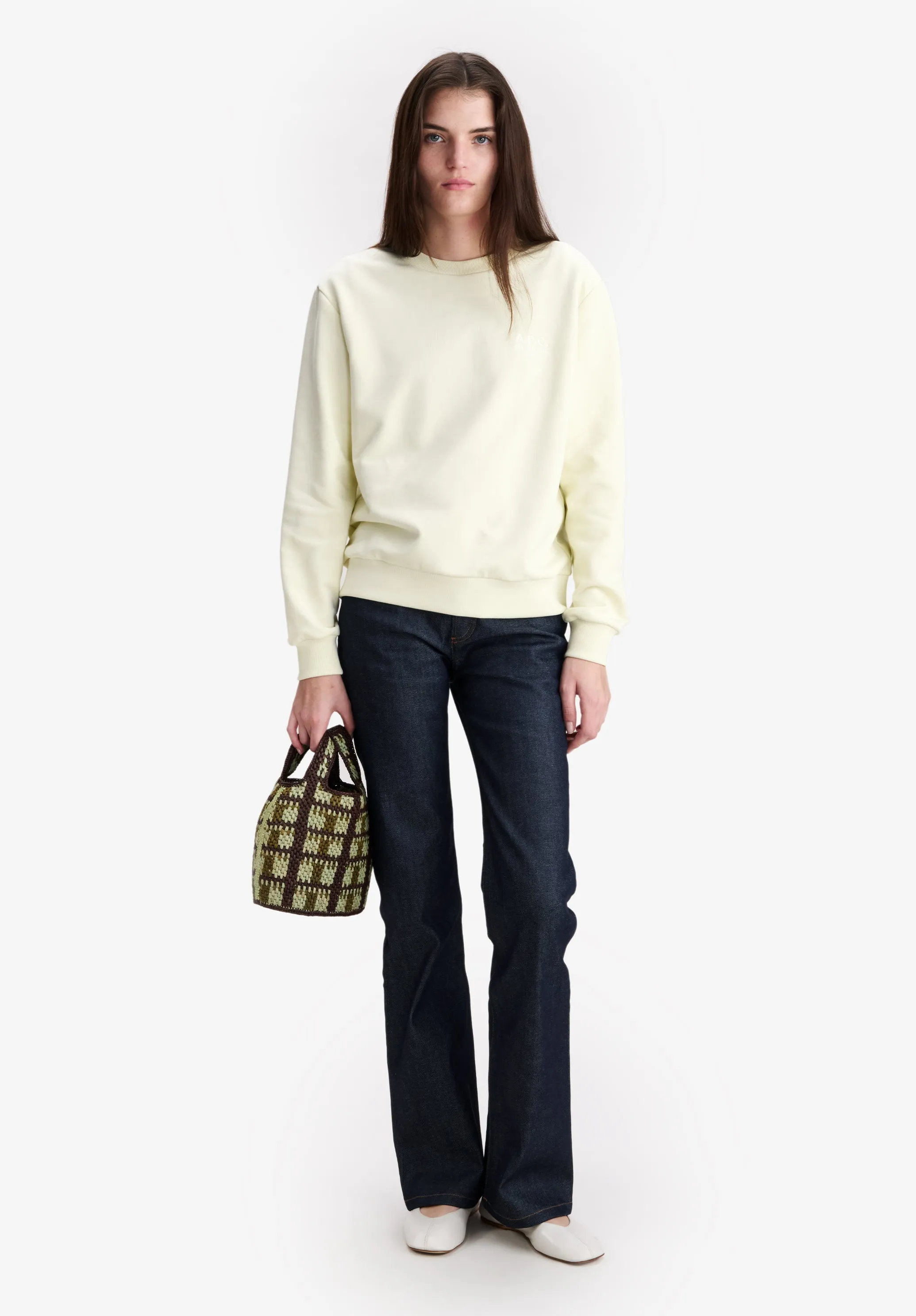 Sweatshirt With A.P.C. Rue Madame Logo (W) sold by A.P.C. product image thumbnail 2