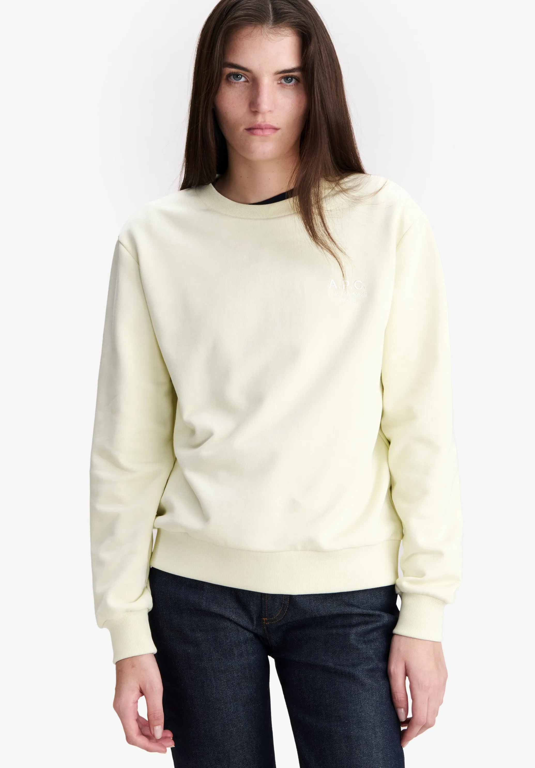 Sweatshirt With A.P.C. Rue Madame Logo (W) sold by A.P.C. product image thumbnail 4