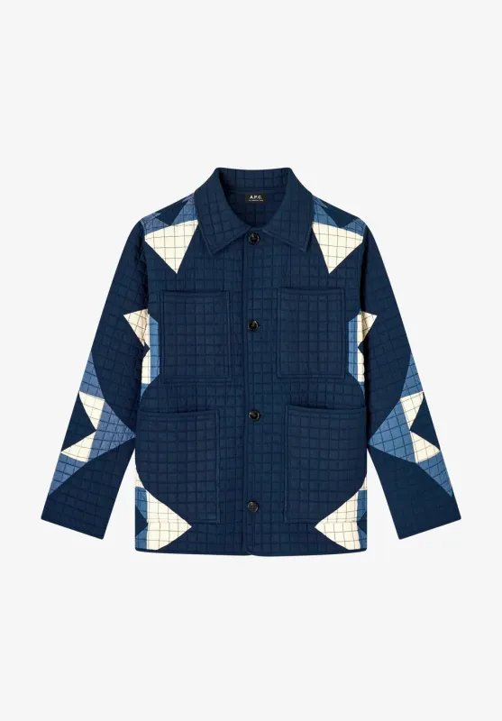 Quilted jacket (M) made by A.P.C.