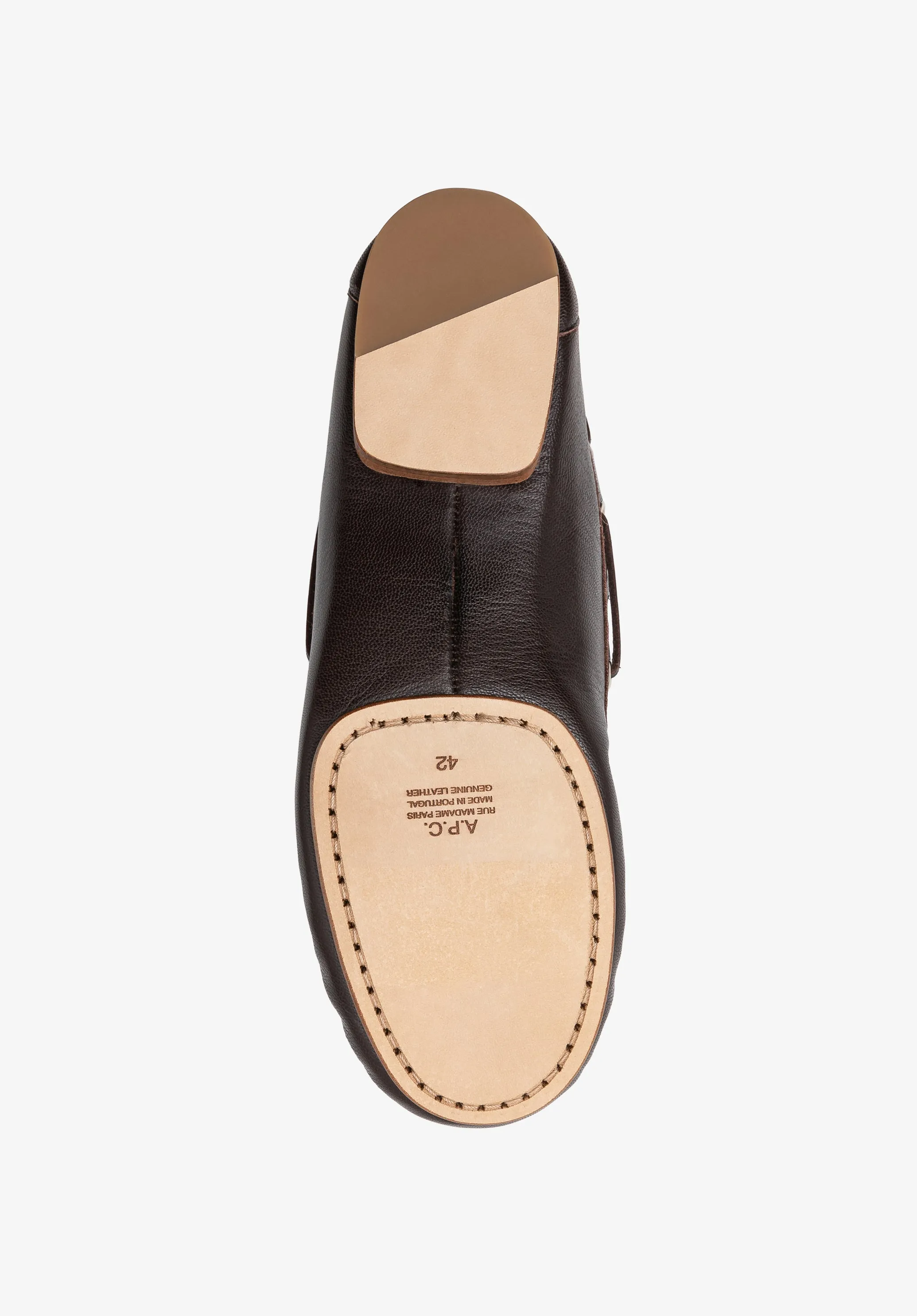 Leather Boat Shoes sold by A.P.C. product image thumbnail 4
