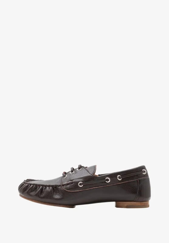 Leather Boat Shoes made by A.P.C.