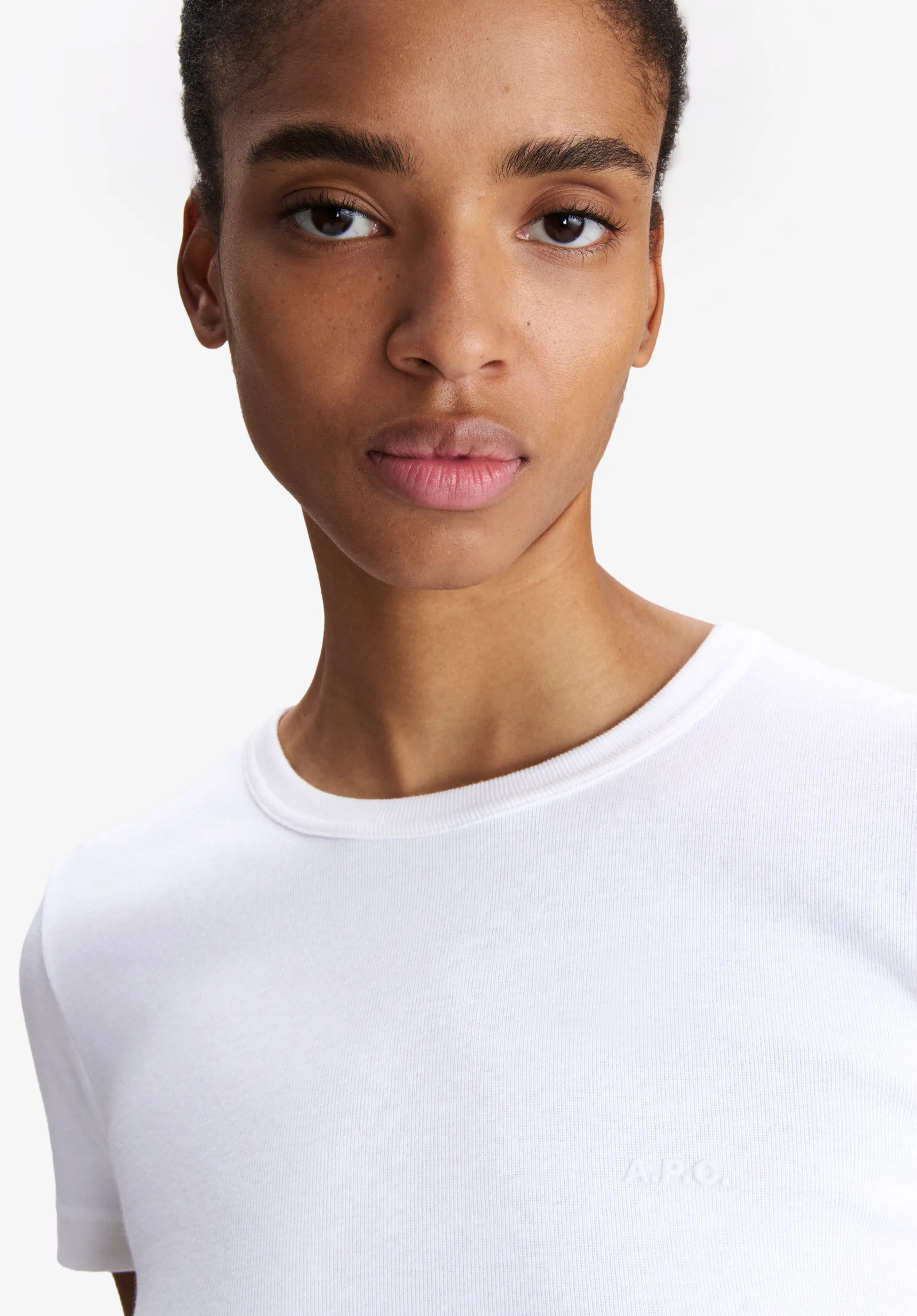 Fitted Organic Cotton T-Shirt sold by A.P.C. product image thumbnail 4