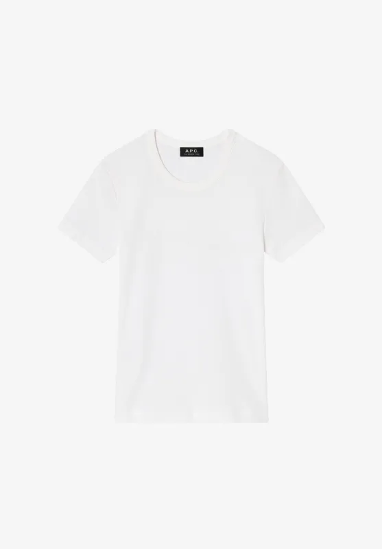 Fitted Organic Cotton T-Shirt made by A.P.C.