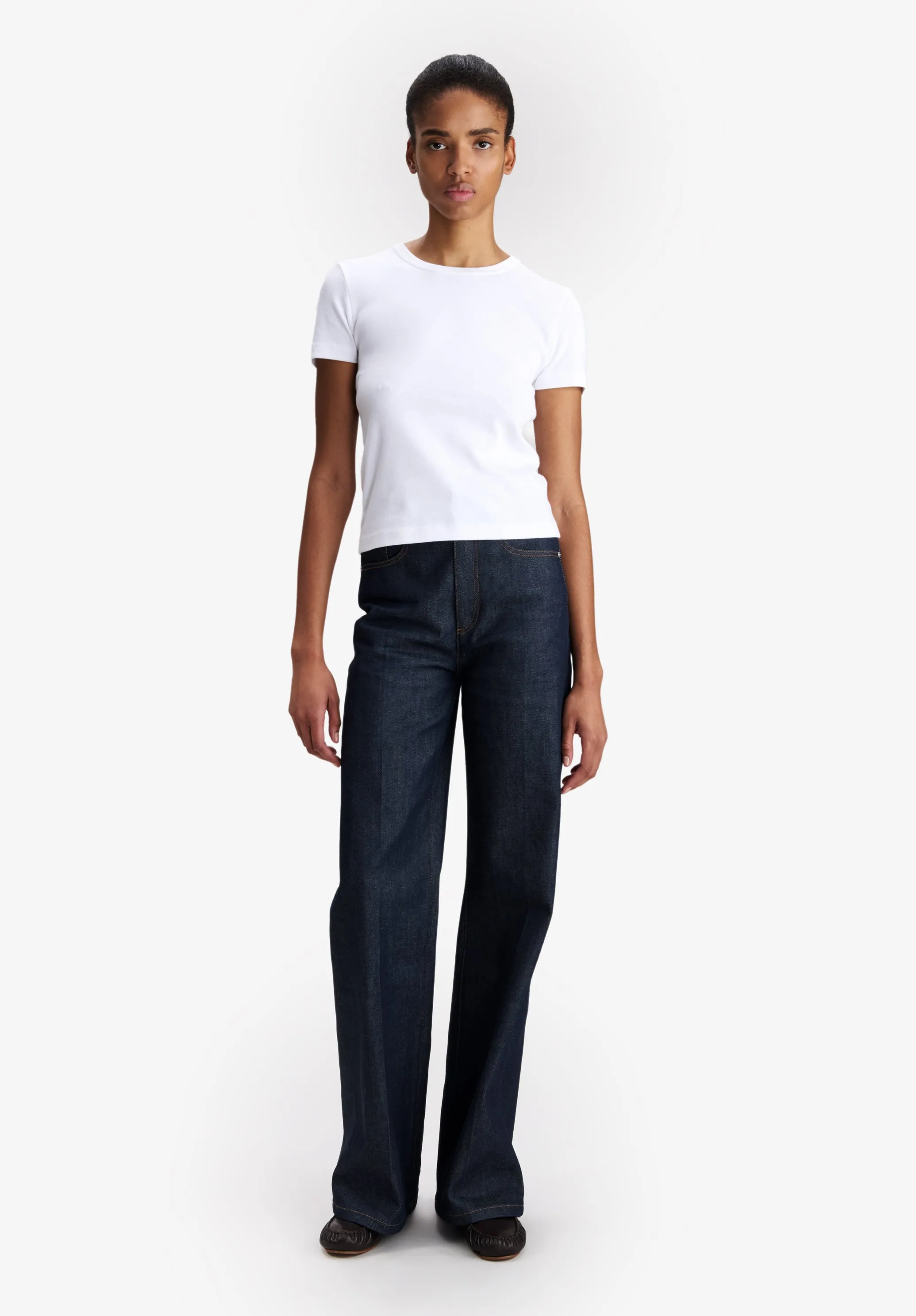 Fitted Organic Cotton T-Shirt sold by A.P.C. product image thumbnail 2