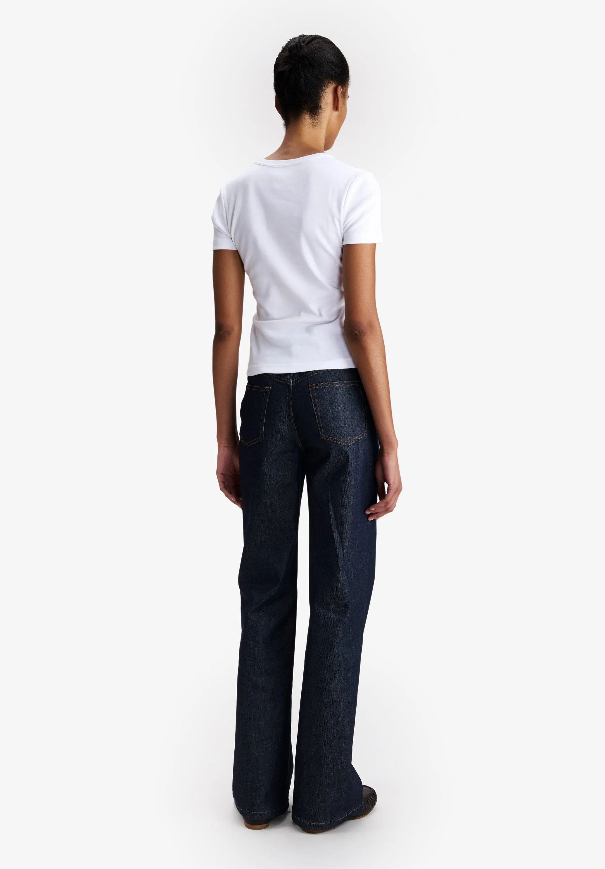 Fitted Organic Cotton T-Shirt sold by A.P.C. product image thumbnail 3