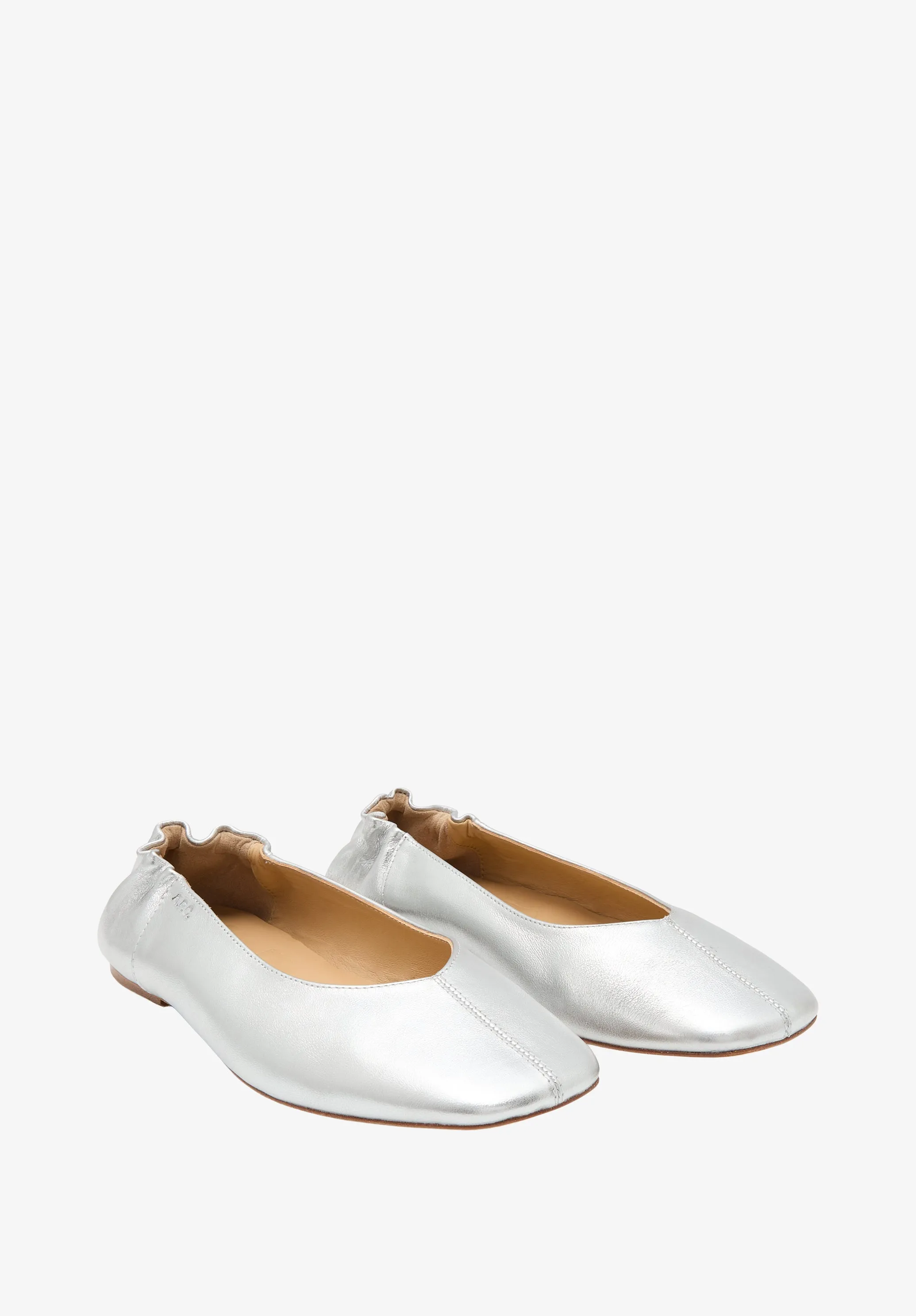 Square-Toe Leather Ballet Flats sold by A.P.C. product image thumbnail 3