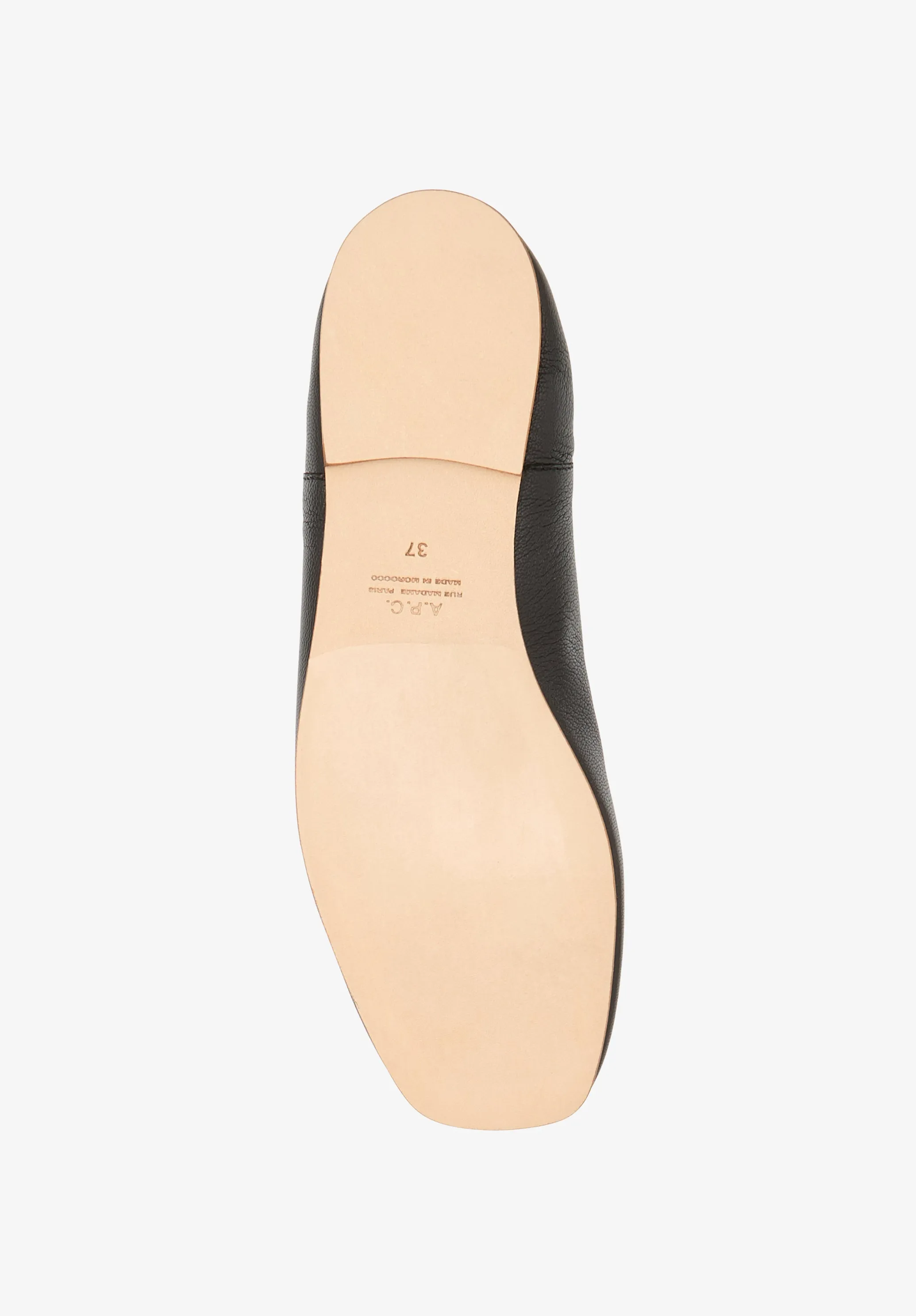 Square-Toe Leather Ballet Flats sold by A.P.C. product image thumbnail 4