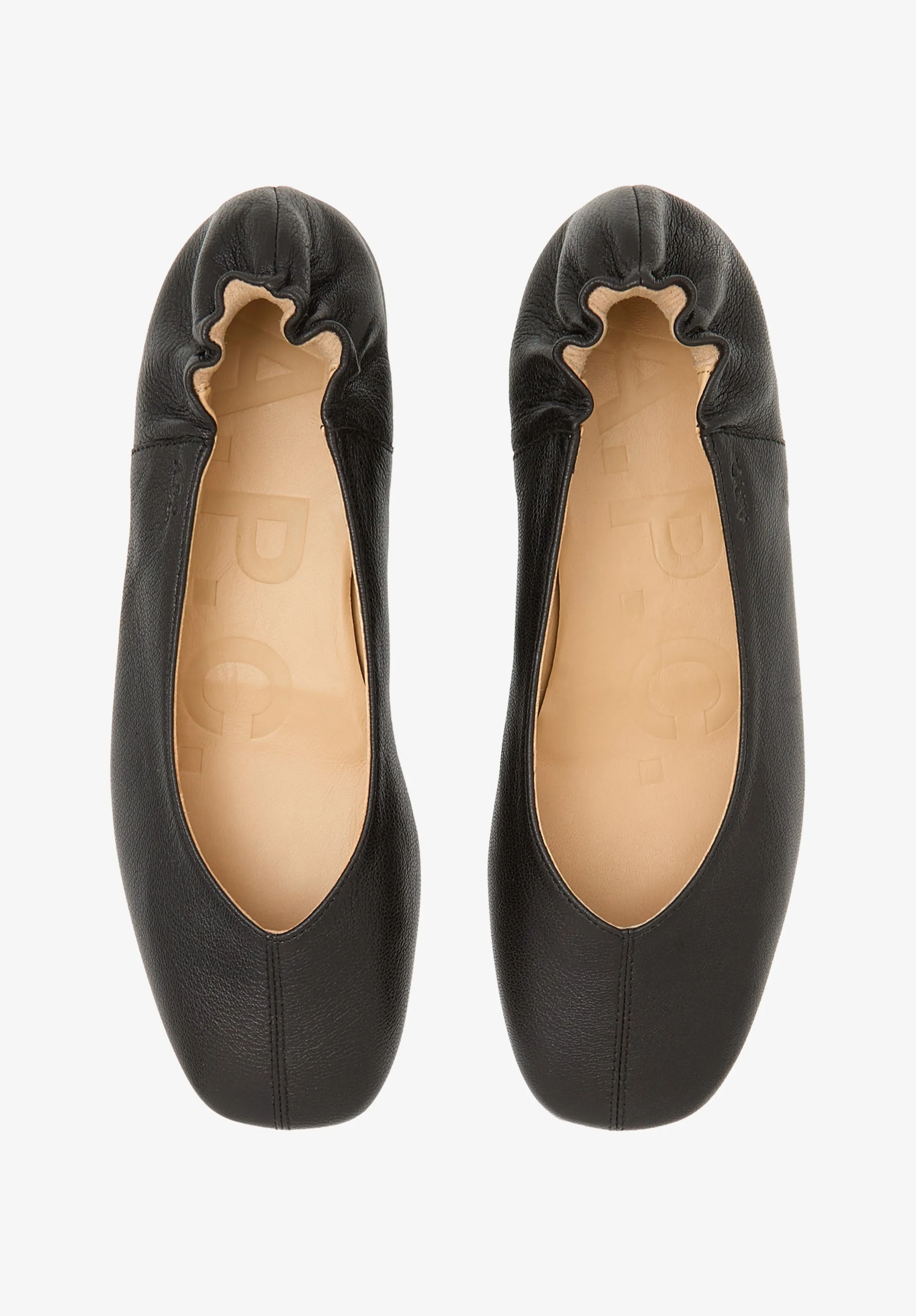 Square-Toe Leather Ballet Flats sold by A.P.C. product image thumbnail 2