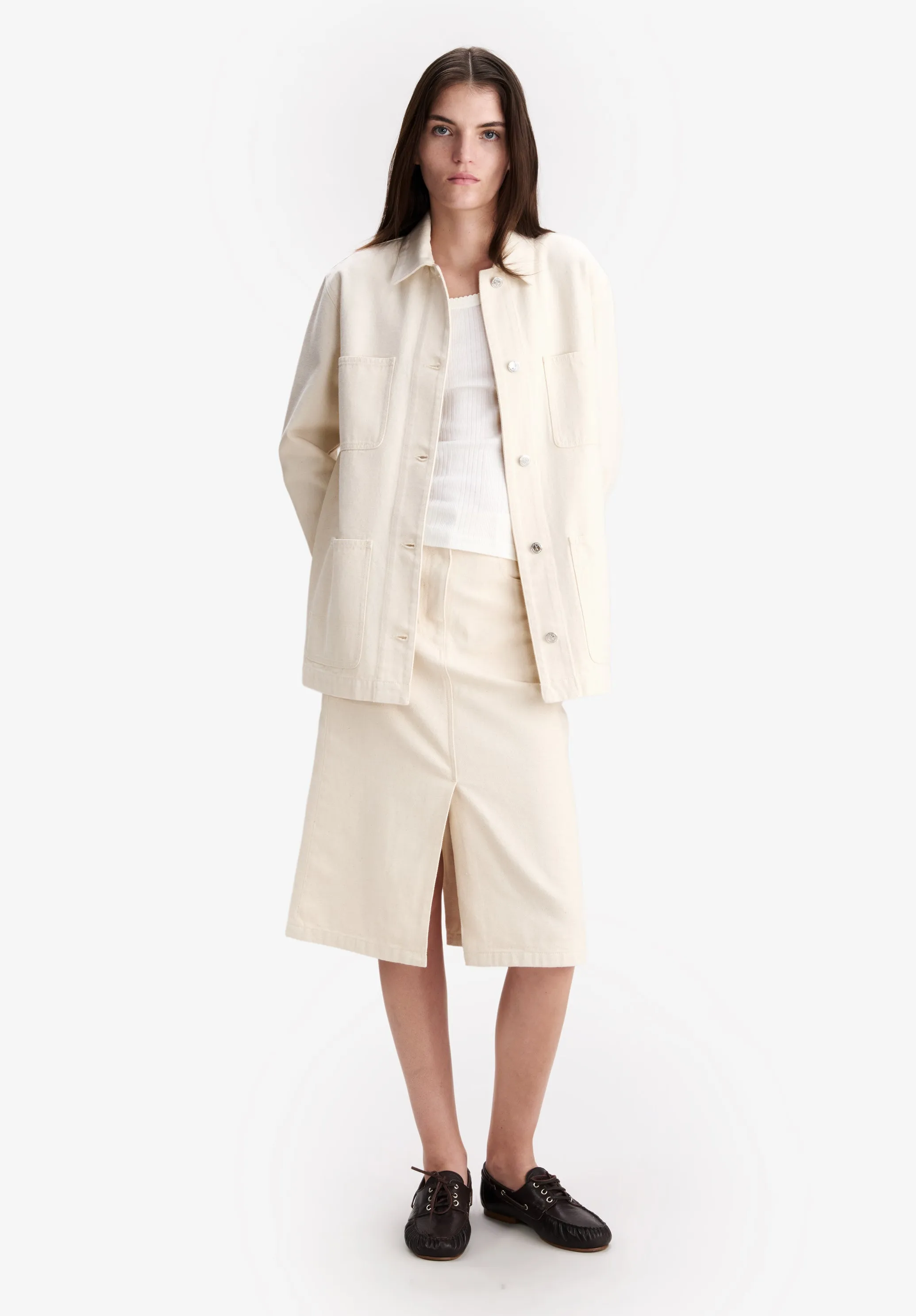 Recycled Denim Workwear Jacket sold by A.P.C. product image thumbnail 2