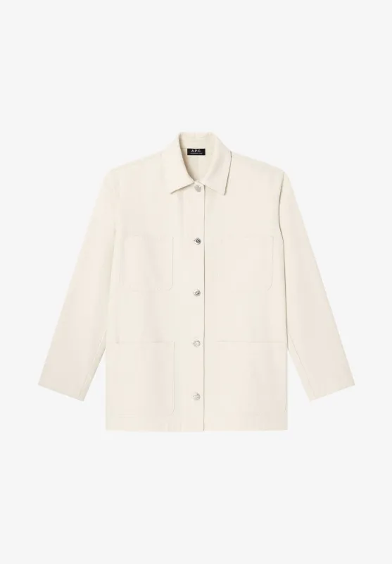 Recycled Denim Workwear Jacket made by A.P.C.