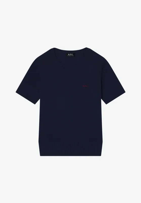 Fitted T-Shirt With A.P.C. Micro-Logo made by A.P.C.