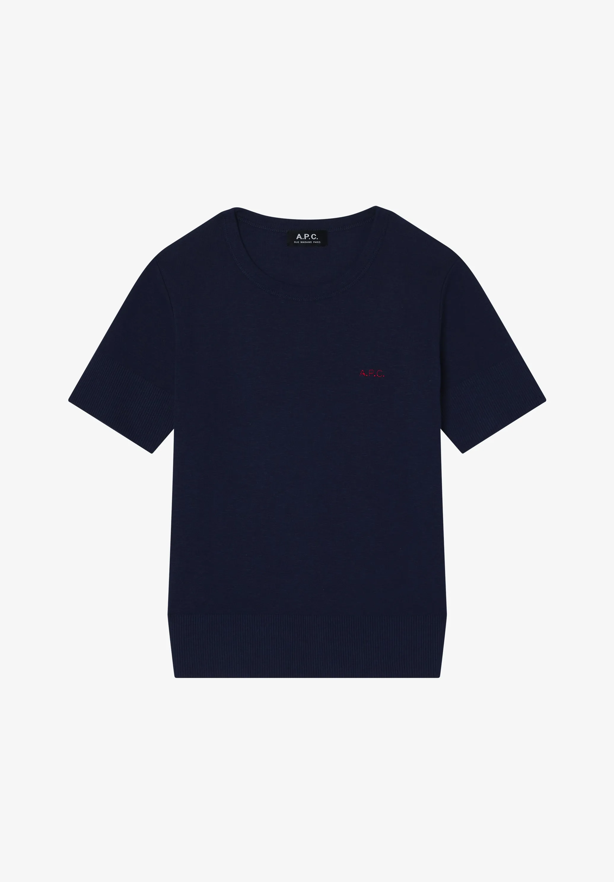 Fitted T-Shirt With A.P.C. Micro-Logo sold by A.P.C.
