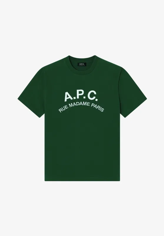 T-Shirt With Vintage-Effect A.P.C. Logo made by A.P.C.