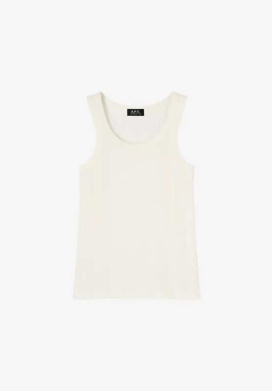 Organic Cotton Tank Top made by A.P.C.