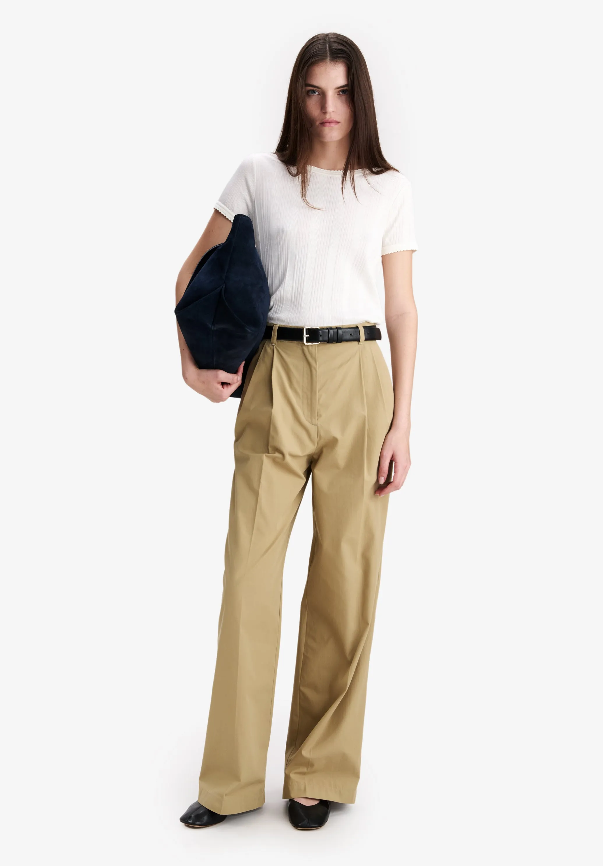 Ribbed Organic Cotton T-Shirt sold by A.P.C. product image thumbnail 2