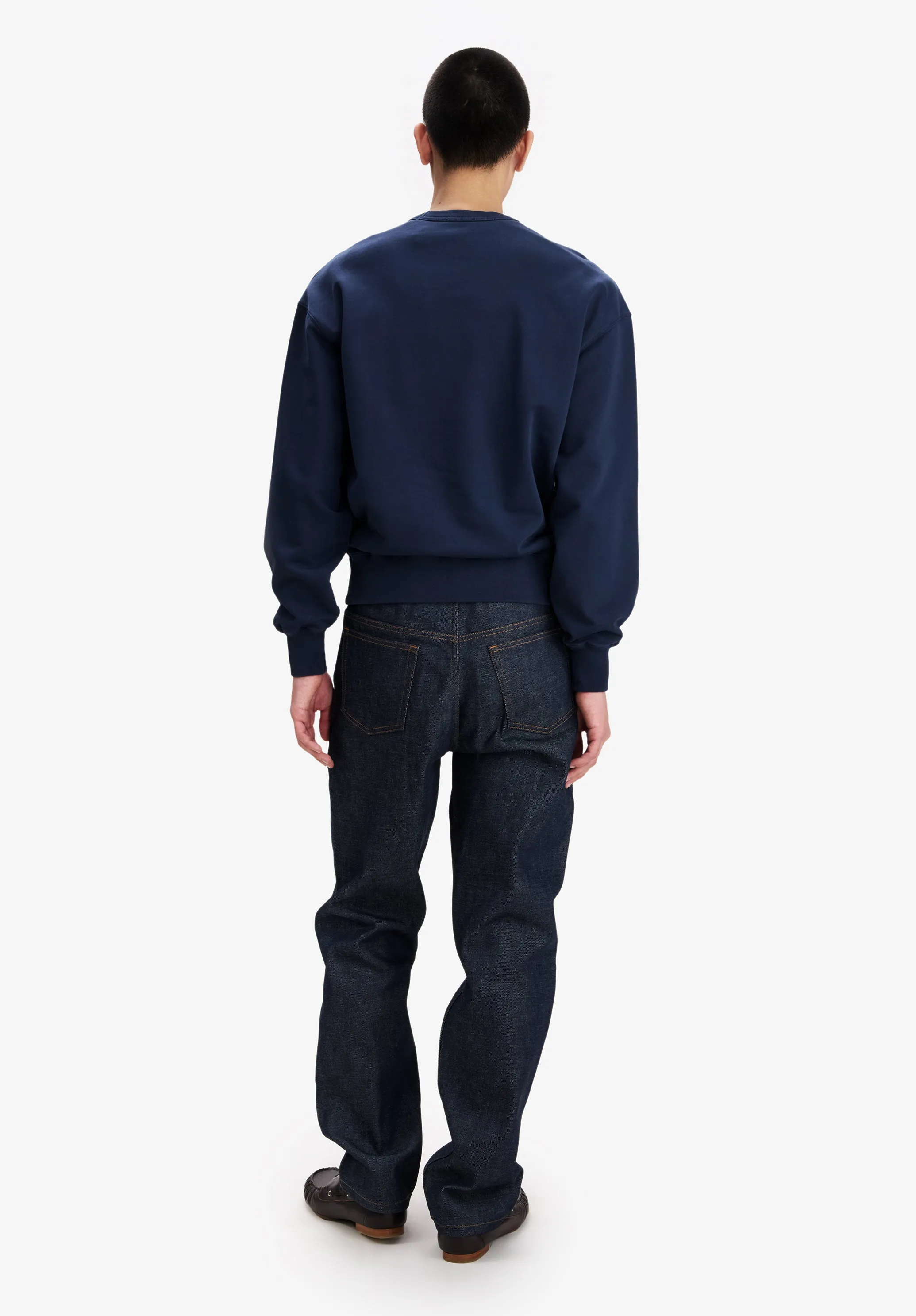 Sweatshirt With Vintage-Effect A.P.C. Logo sold by A.P.C. product image thumbnail 2