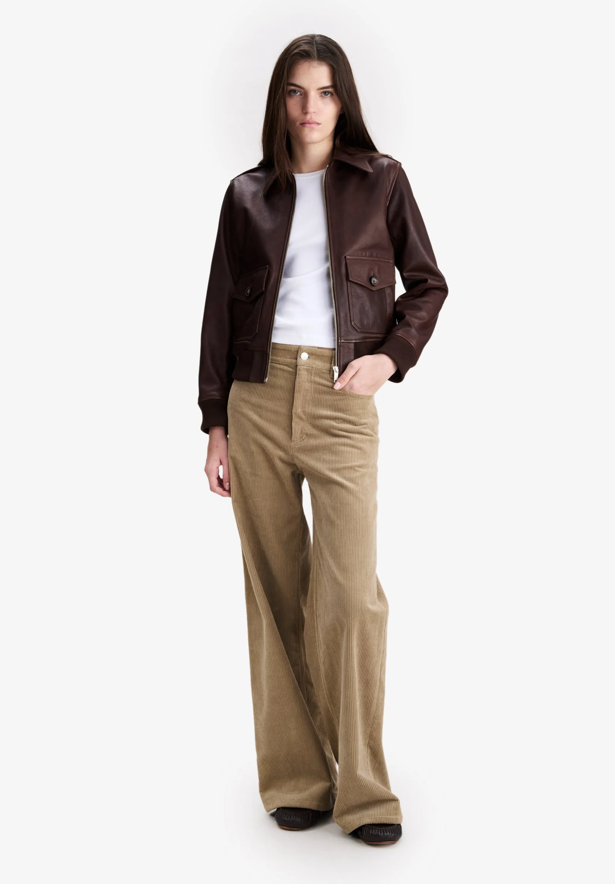 Short Leather Jacket sold by A.P.C. product image thumbnail 2