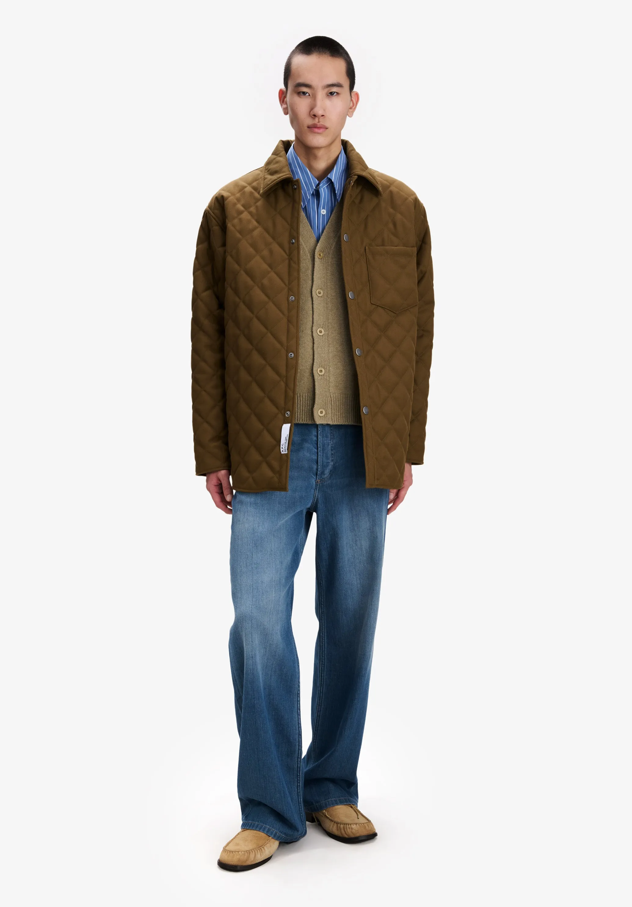 Georges Quilted Jacket (M) sold by A.P.C. product image thumbnail 2