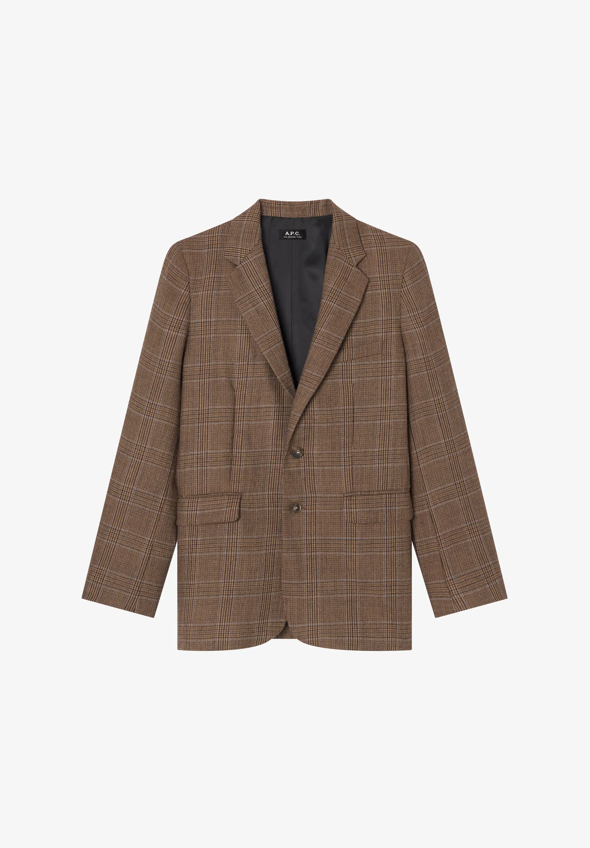 Check Wool Jacket sold by A.P.C.