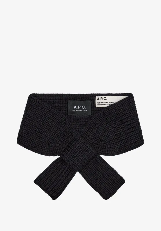 Luna Scarf - Merino wool scarf made by A.P.C.