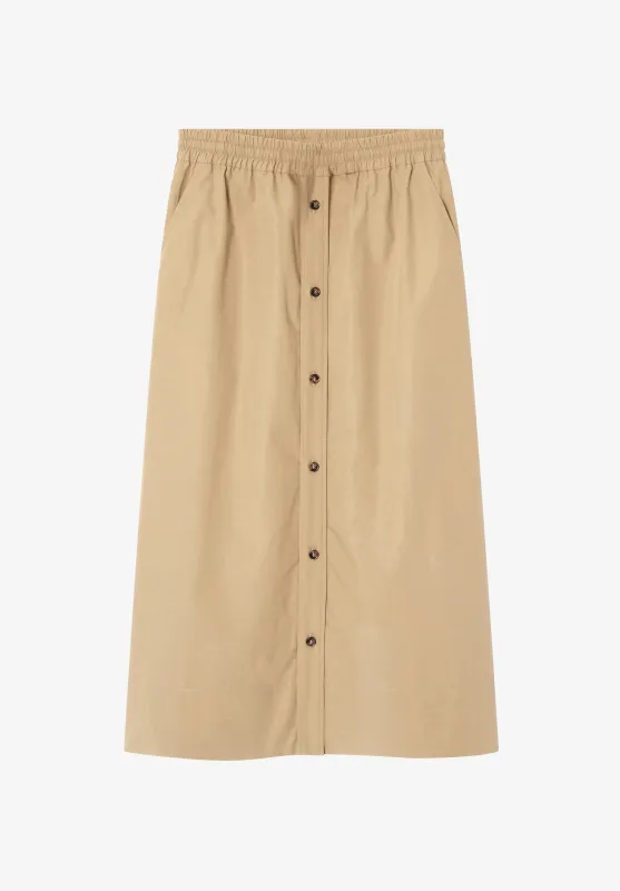 Long Organic Cotton Skirt made by A.P.C.