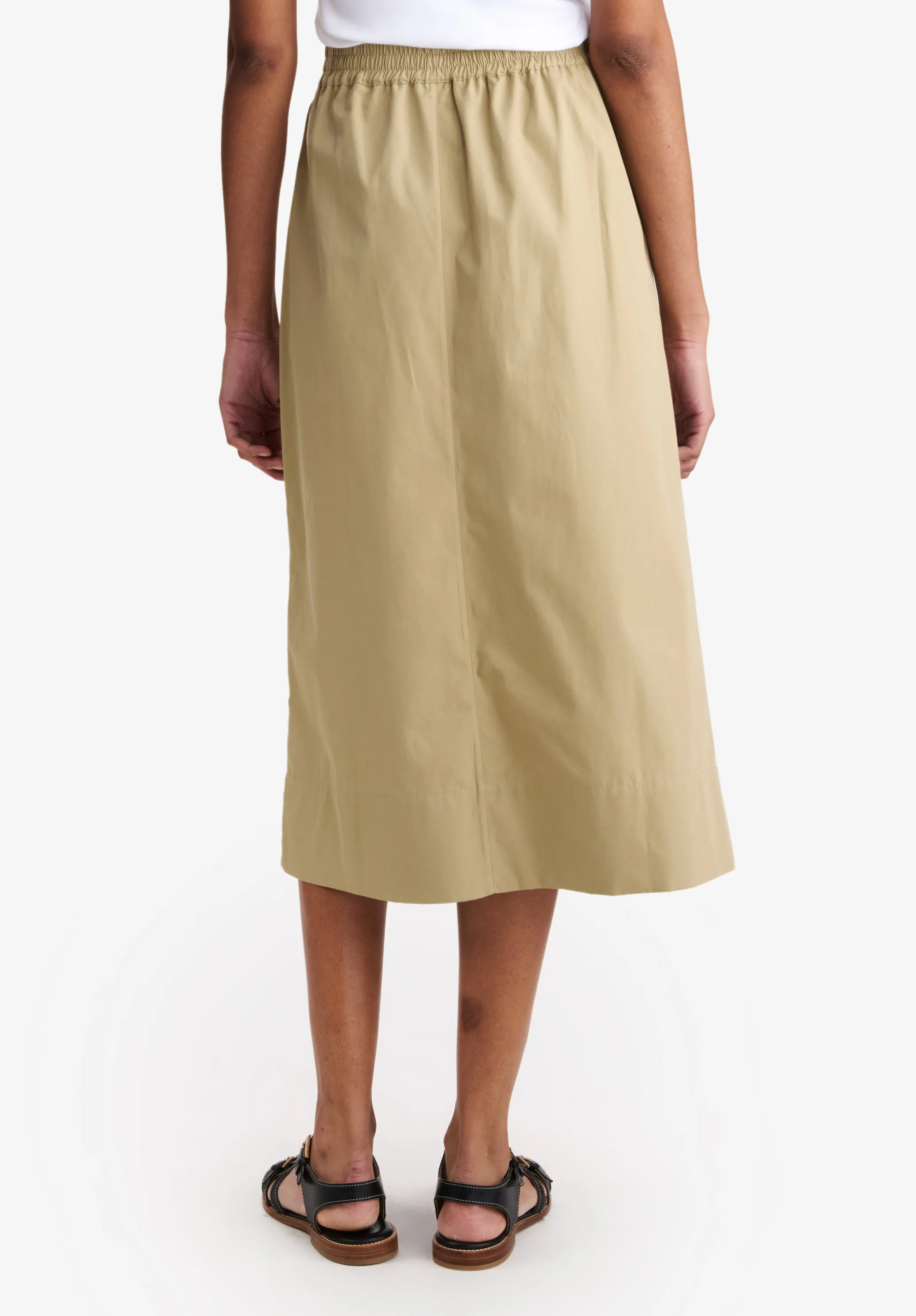 Long Organic Cotton Skirt sold by A.P.C. product image thumbnail 5