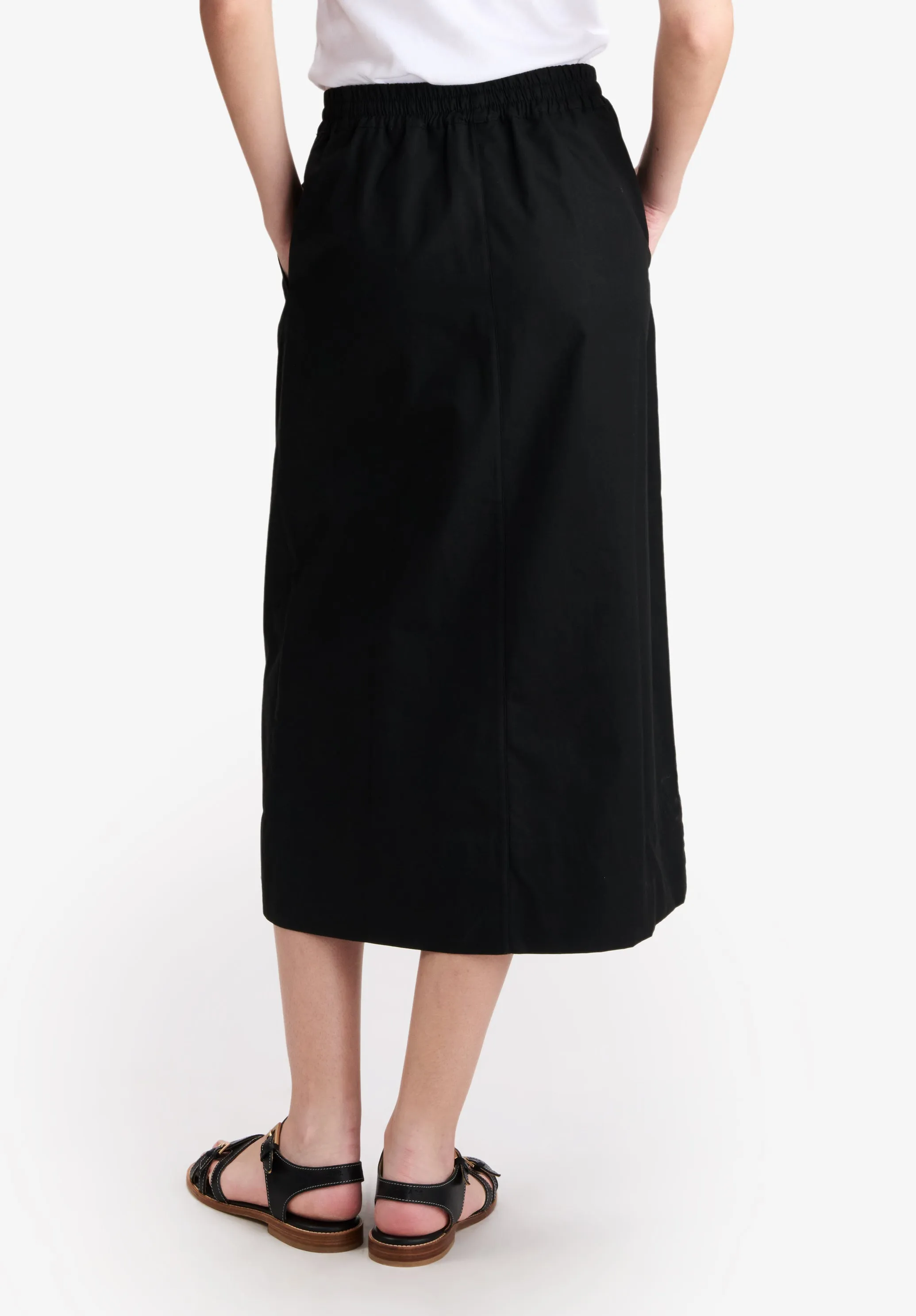 Long Organic Cotton Skirt sold by A.P.C. product image thumbnail 4