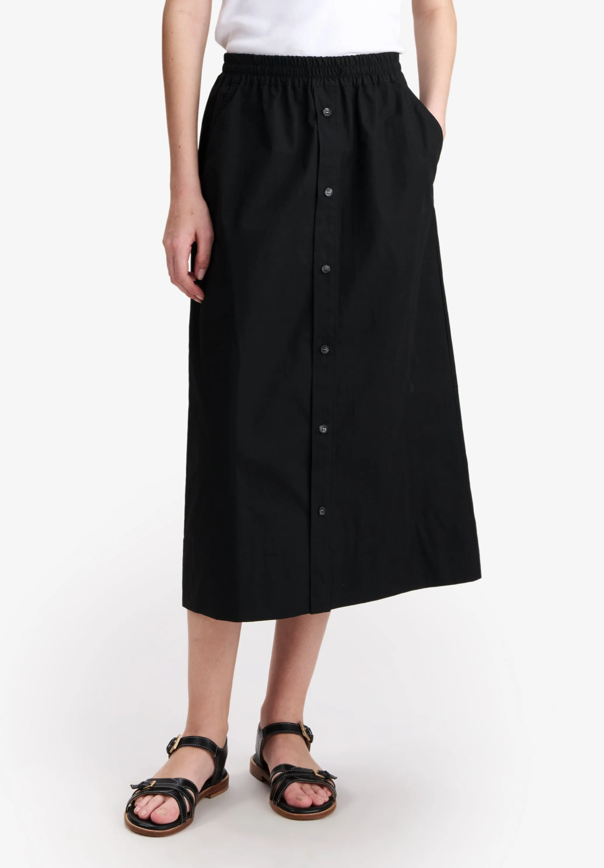 Long Organic Cotton Skirt sold by A.P.C. product image thumbnail 3