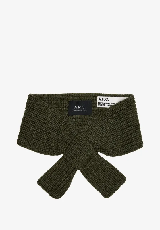 Luna Scarf - Merino wool scarf made by A.P.C.