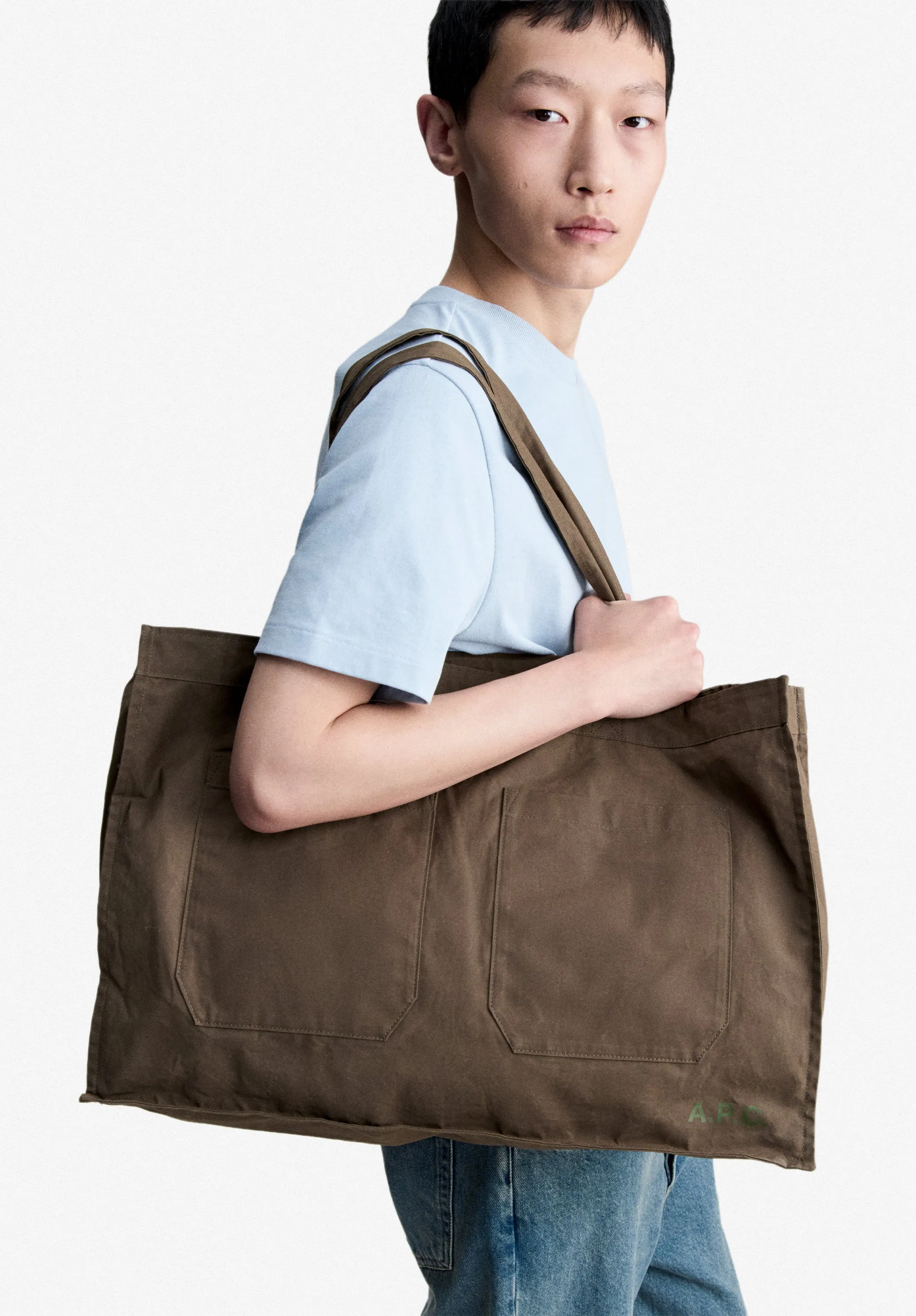 Pocket Tote - Double pocket bag sold by A.P.C. product image thumbnail 5