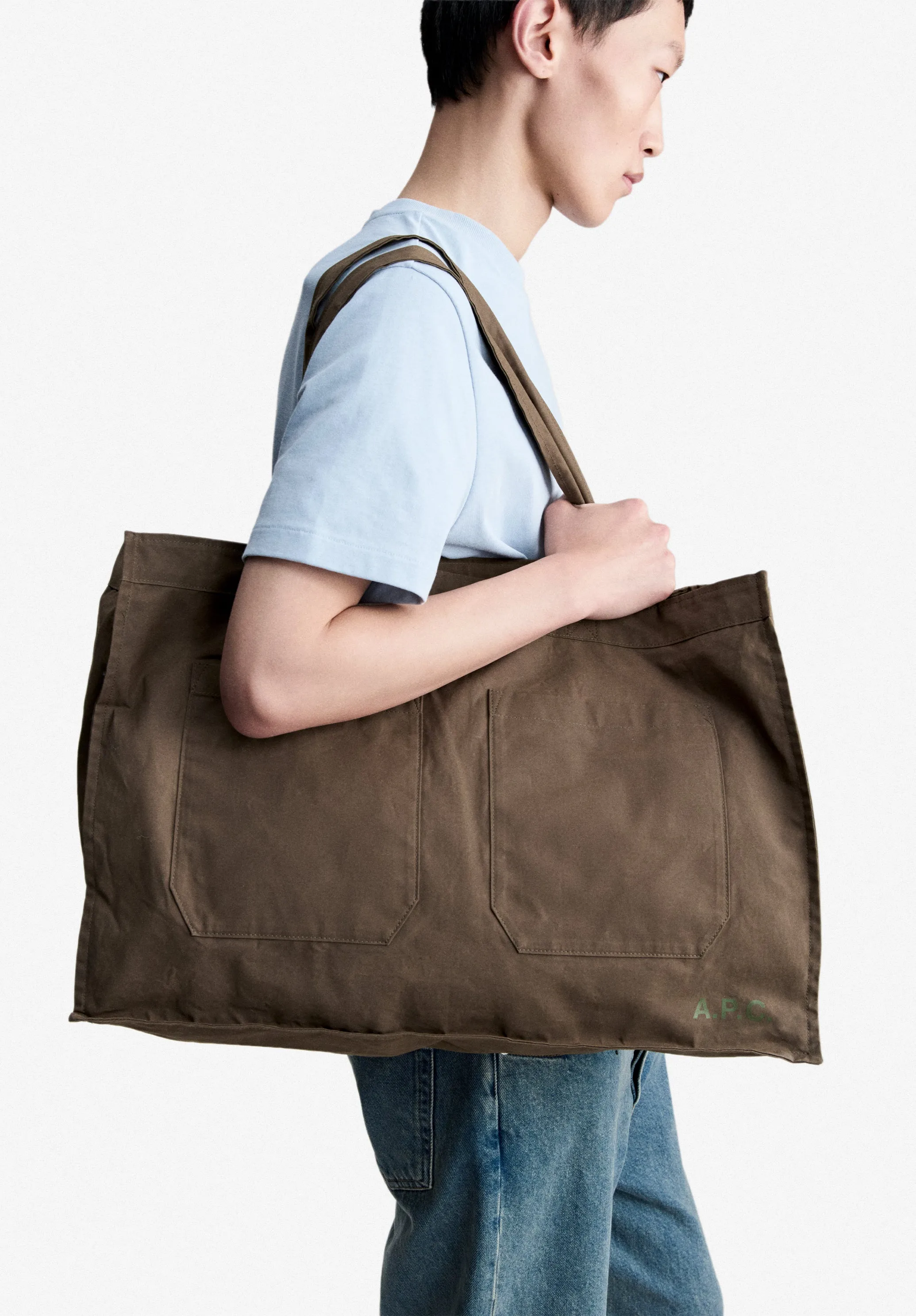 Pocket Tote - Double pocket bag sold by A.P.C. product image thumbnail 2