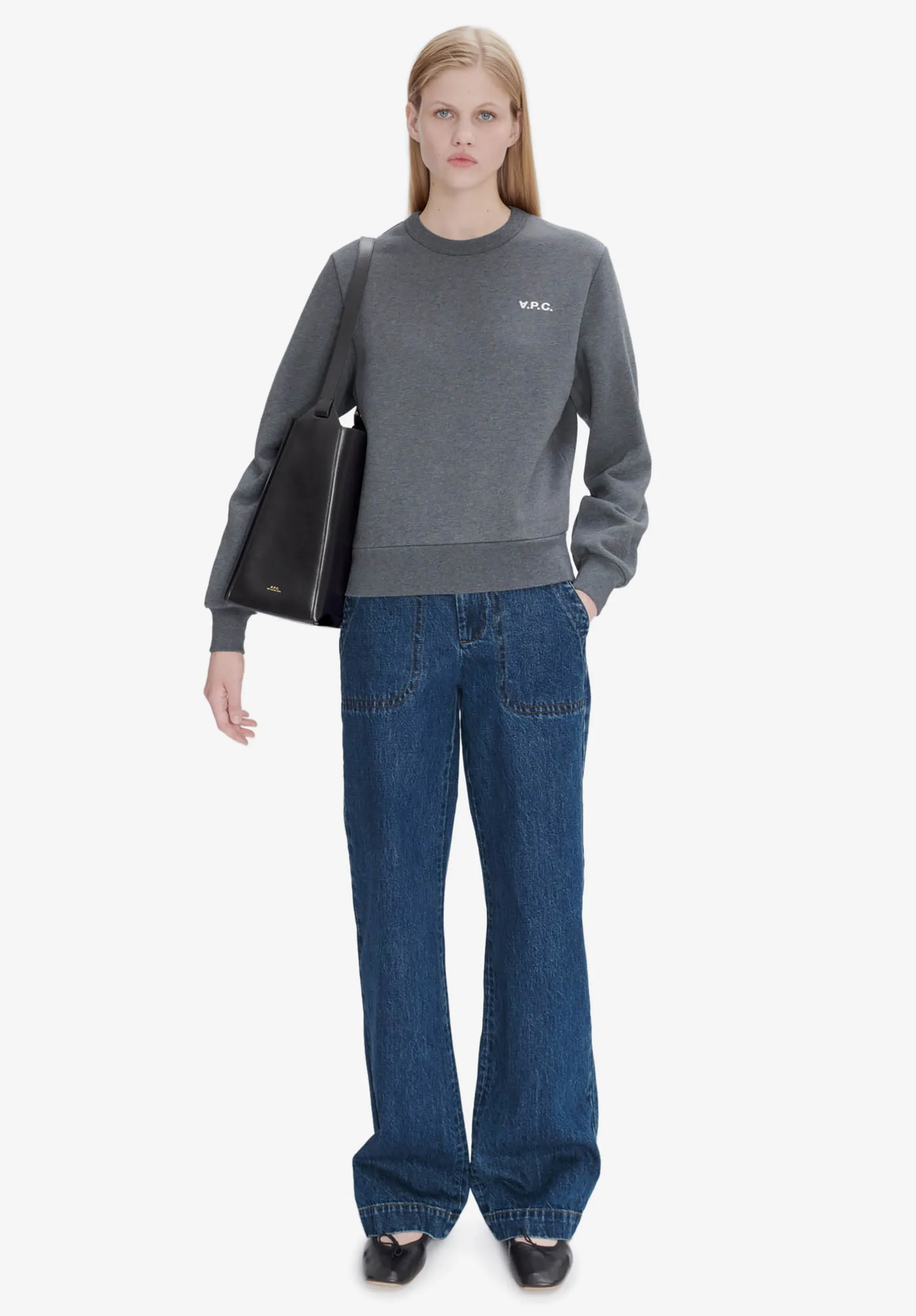 Boxy Petit VPC sweatshirt sold by A.P.C. product image thumbnail 2