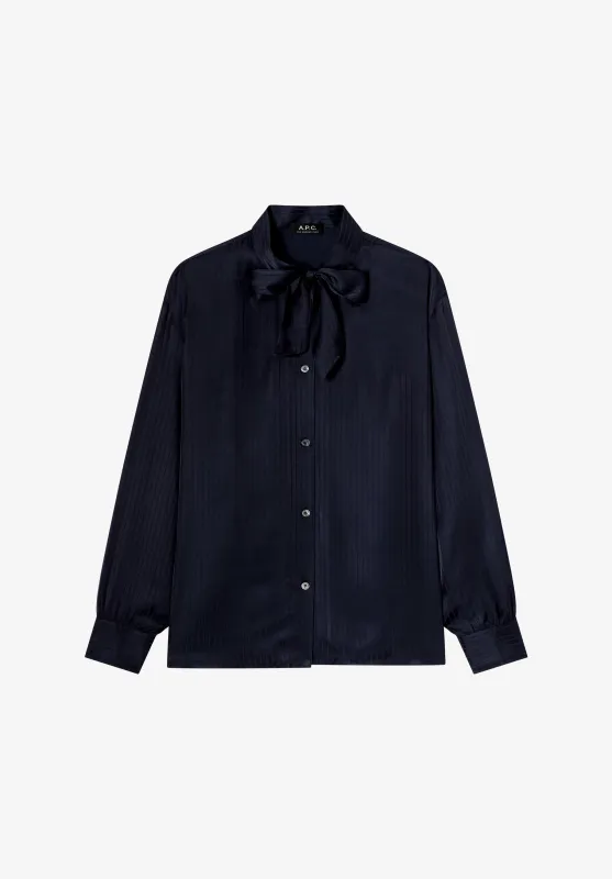 Tie Collar Blouse made by A.P.C.