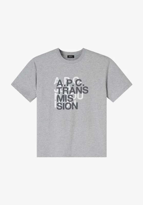 Transmission T-shirt made by A.P.C.