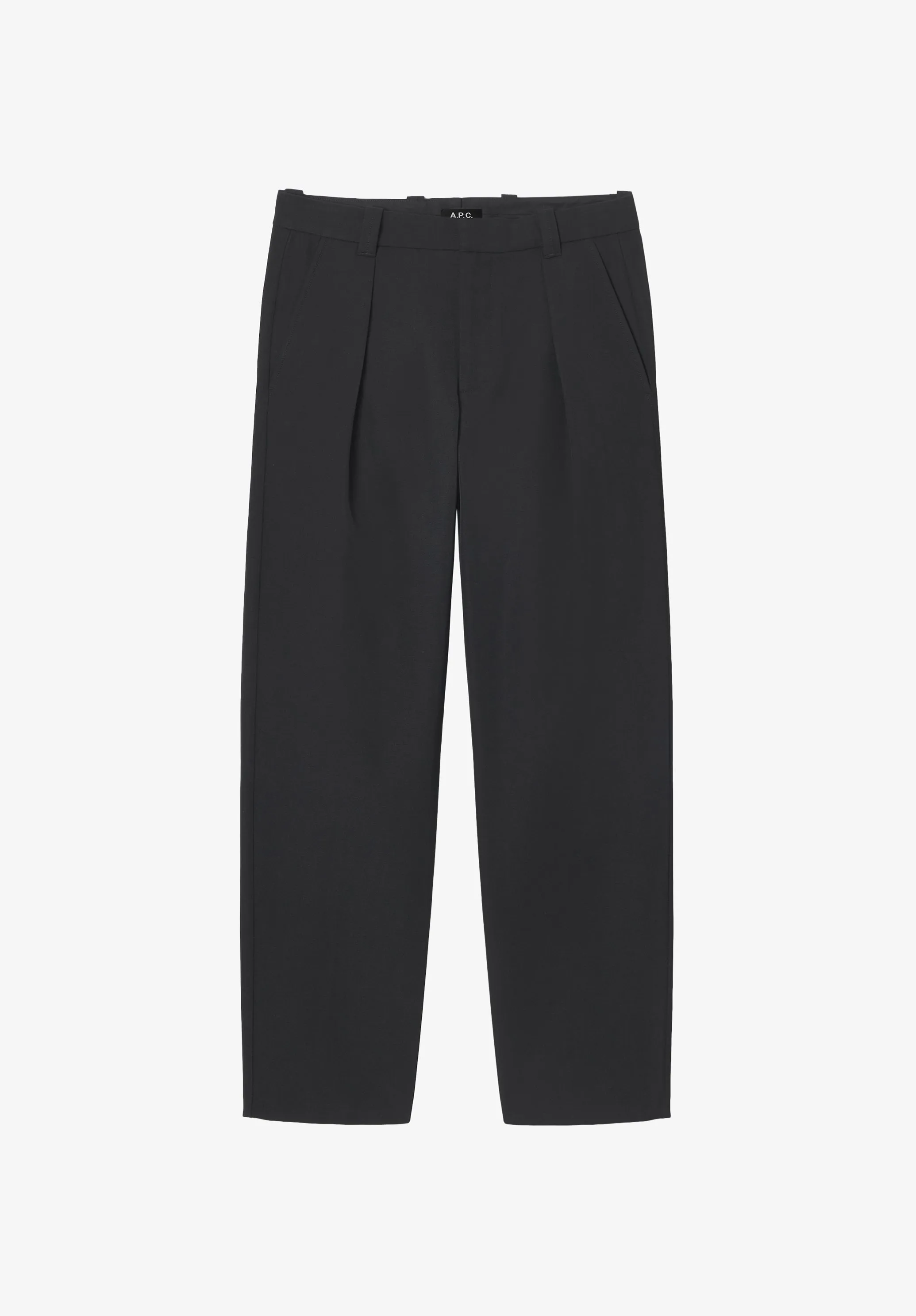 Renato Pants - Loose-fit black cotton barrel Pants sold by A.P.C.