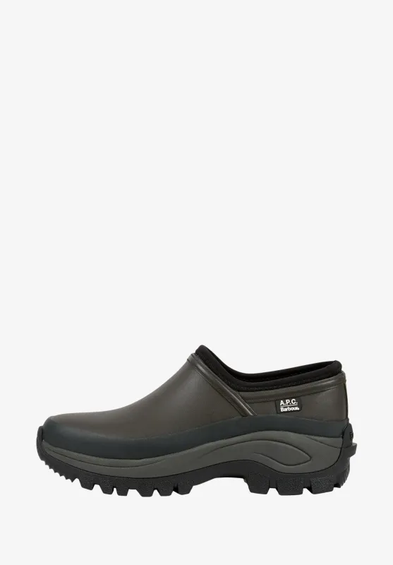 Clogs A.P.C. X Barbour made by Barbour